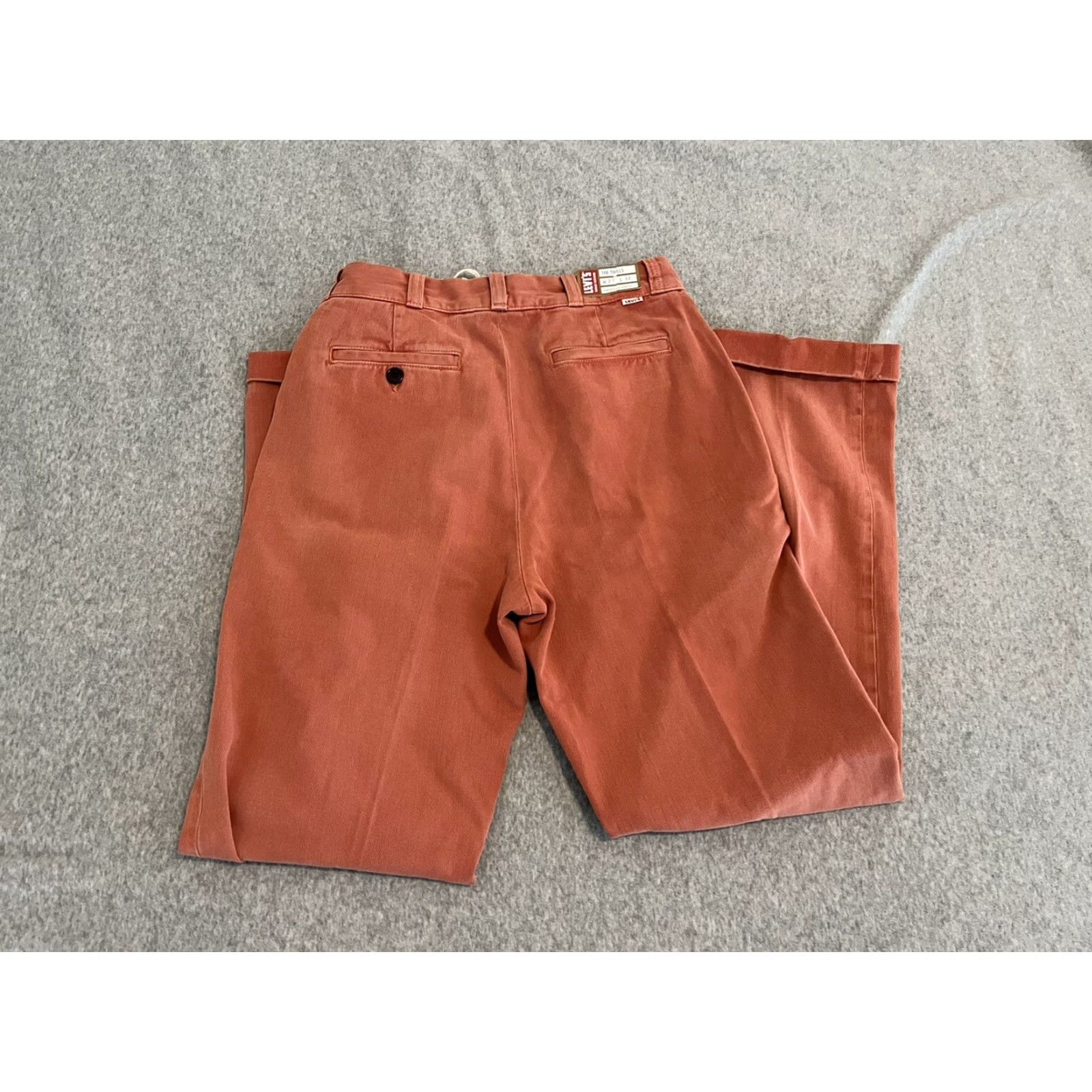 Levi's VINTAGE Levi's LVC Tab Twills Chino Pants Sanforized 27x32 NWT Faded Red Women Size 27 32 Inseam 32 Chol? Size 27" / US 4 / IT 40 - 4 Thumbnail