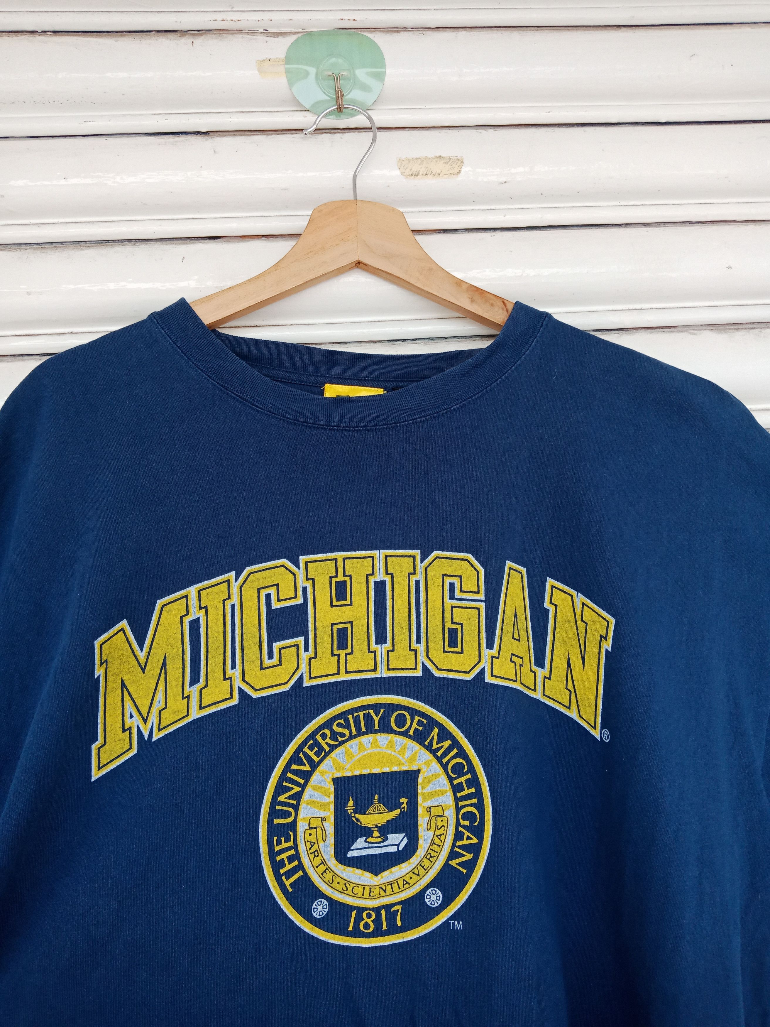 Vintage University of Michigan Size US XL / EU 56 / 4 - 5 Thumbnail