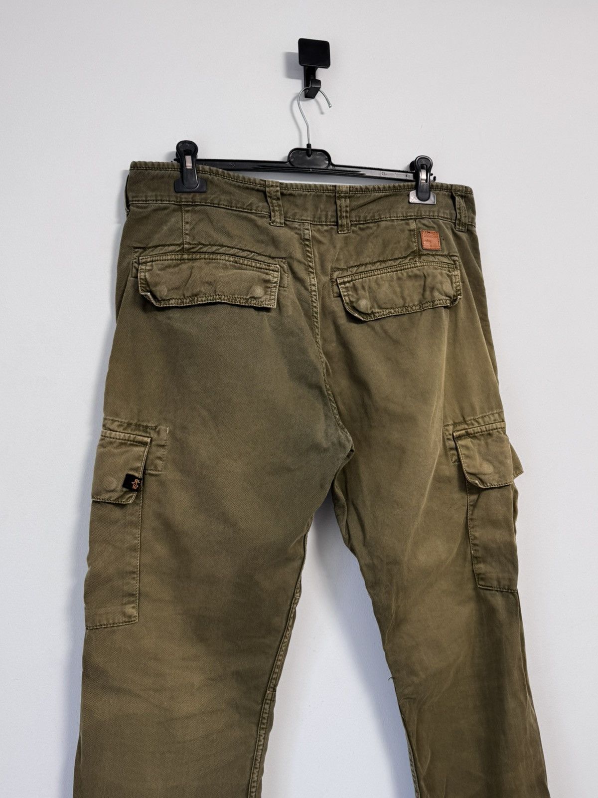 Alpha Industries × Vintage Alpha Industries Vintage Cargo Pants Size US 36 / EU 52 - 10 Thumbnail