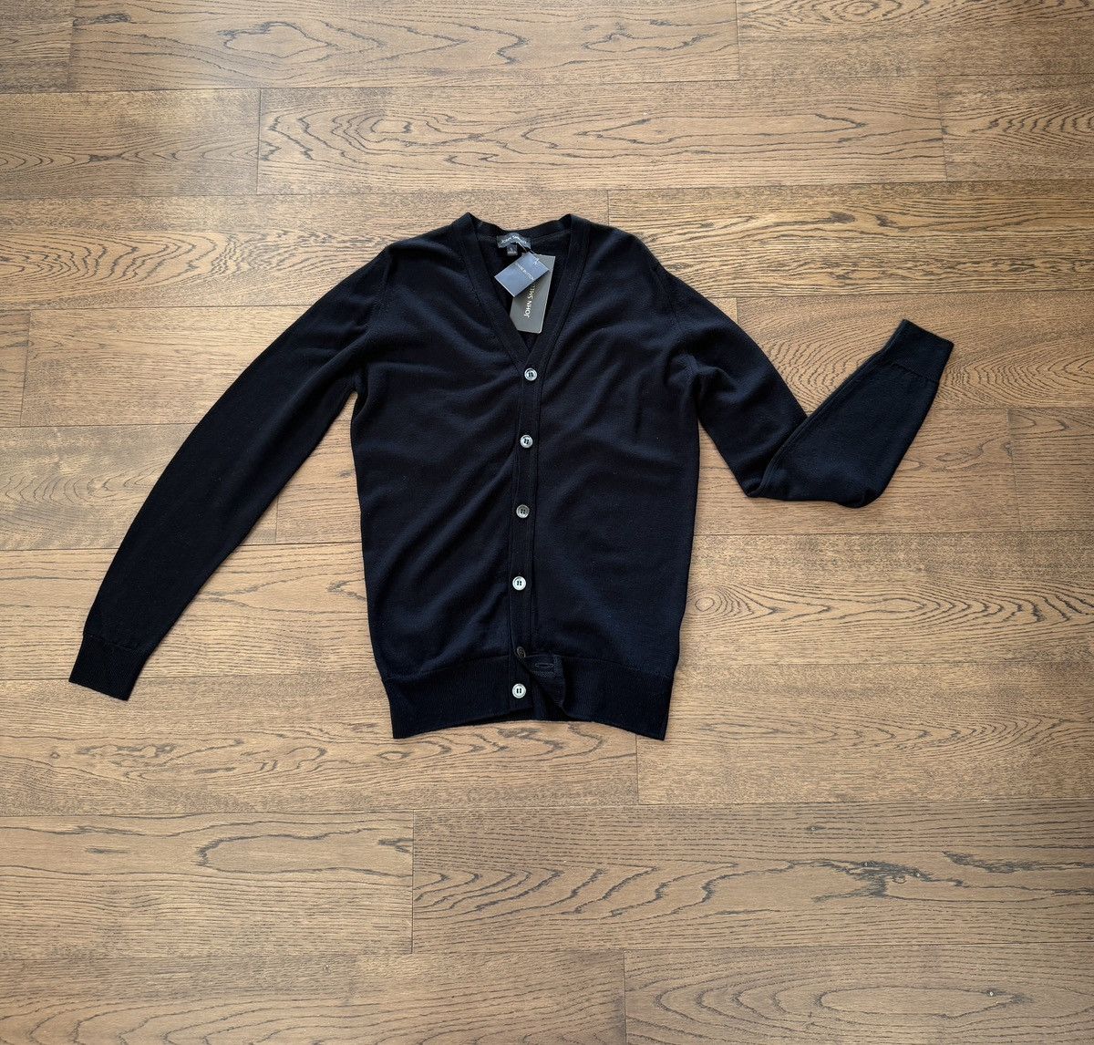 John Smedley John Smedley England New Zealand Merino Wool Knit Cardigan S Size US S / EU 44-46 / 1 - 12 Thumbnail