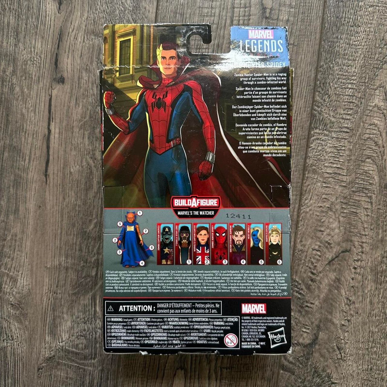 Marvel Comics × Vintage Rare Marvel Legends Spiderman What If Zombie Hunter Spidey Size ONE SIZE - 6 Thumbnail