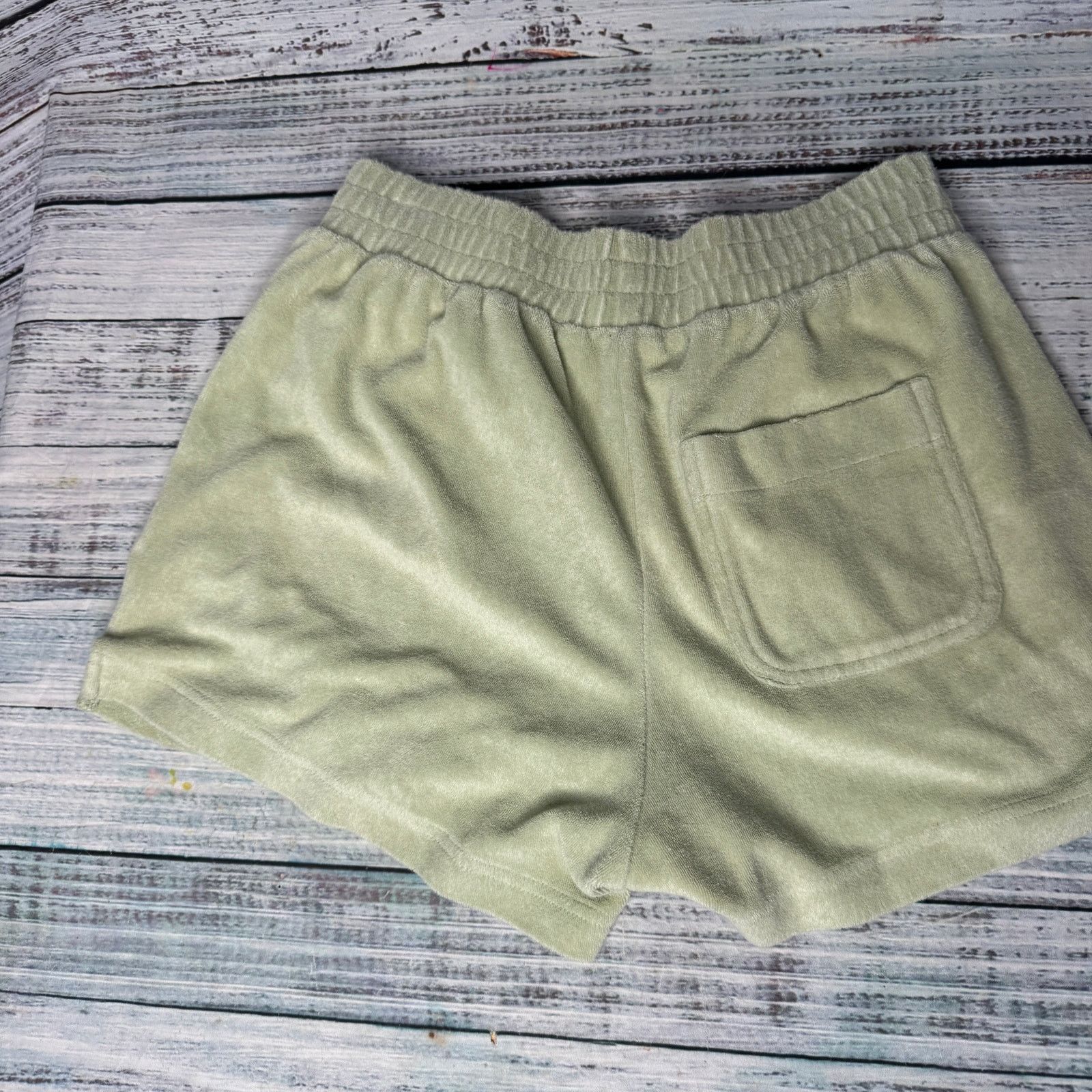 Rails Rails Jane Shorts Sage Green Terry Cloth Sm Size 26" / US 2 / IT 38 - 4 Thumbnail