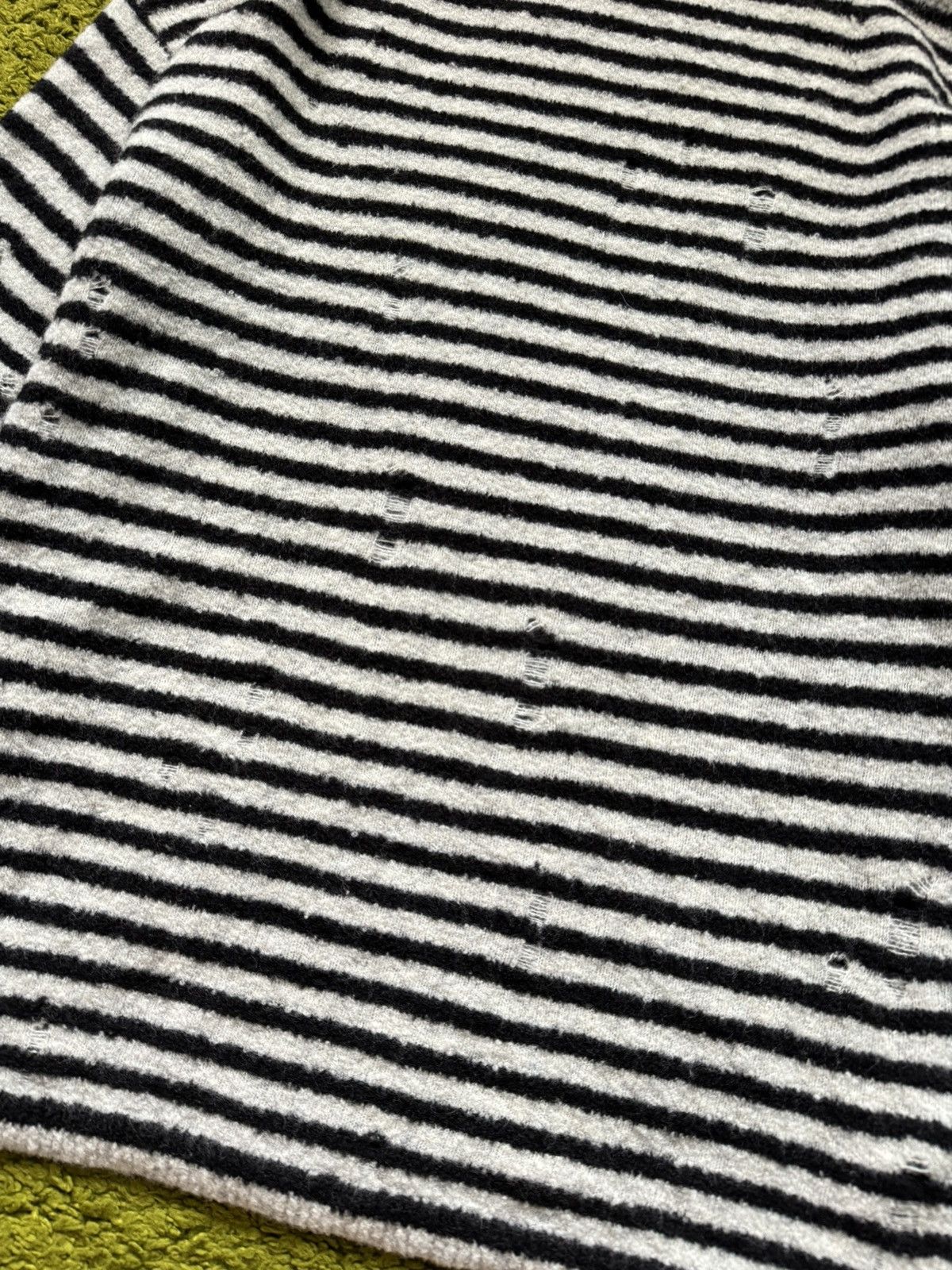 Allsaints Allsaints avant garde striped factory distressed sweater Size US XS / EU 42 / 0 - 4 Thumbnail
