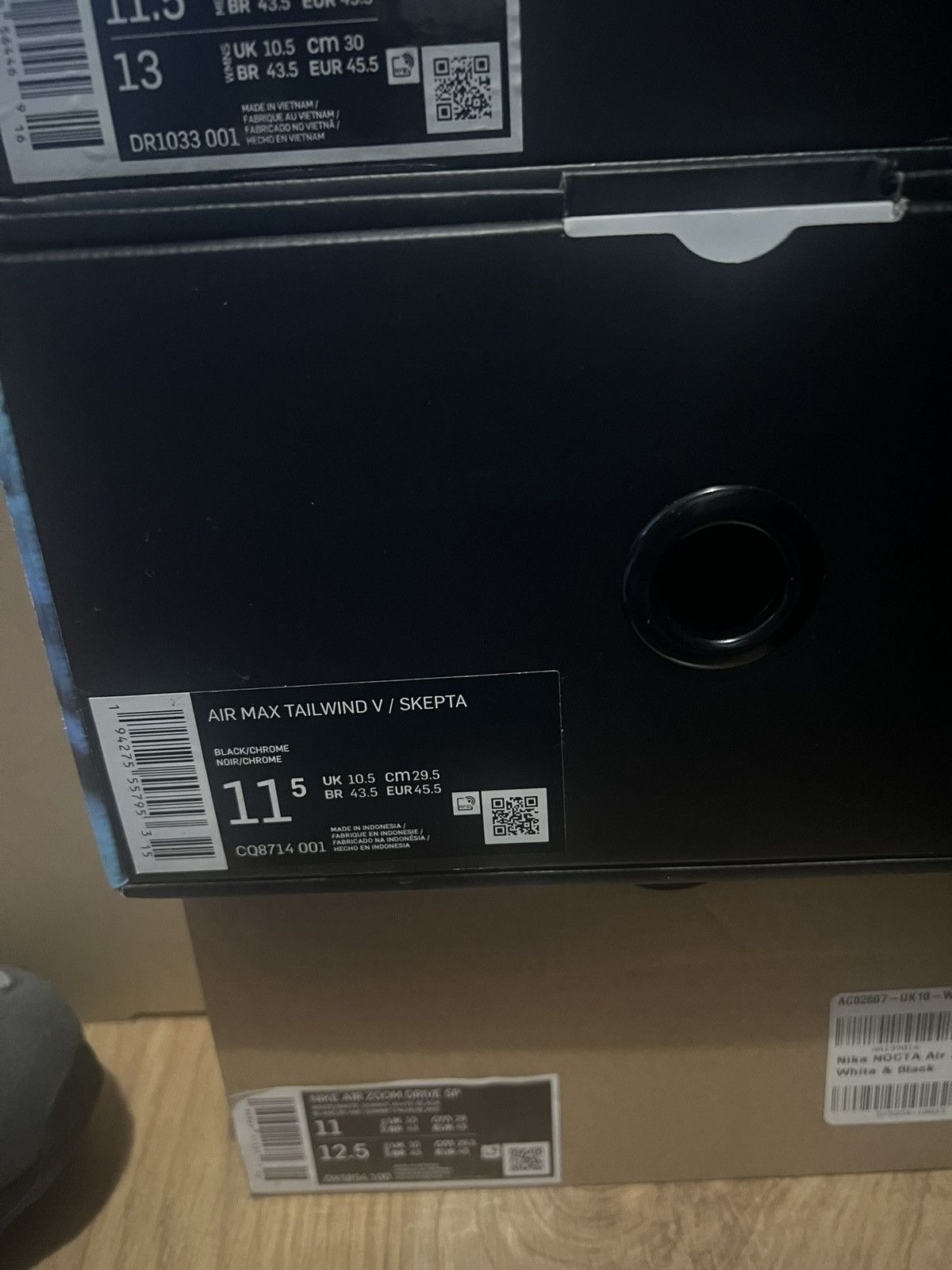 Nike Nike Tailwind 5 skepta Size US 11.5 / EU 44-45 - 2 Thumbnail
