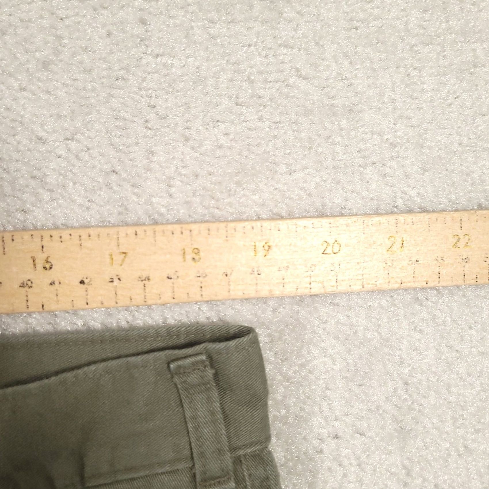 Dockers VINTAGE Dockers Pants Mens 38x29 Olive Green Pleated Baggy Chinos By Levis 90s Size US 38 / EU 54 - 4 Thumbnail