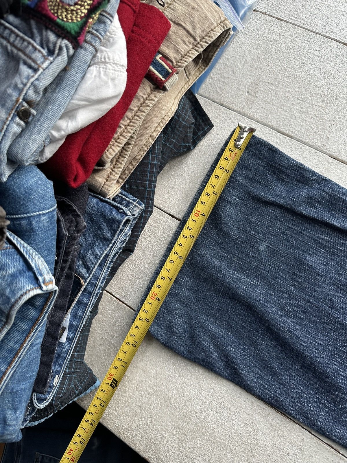 Levi's BOOTCUT🚨Vintage 90s Levis Jeans 528 84 Light Wash Denim Size 29" - 16 Thumbnail