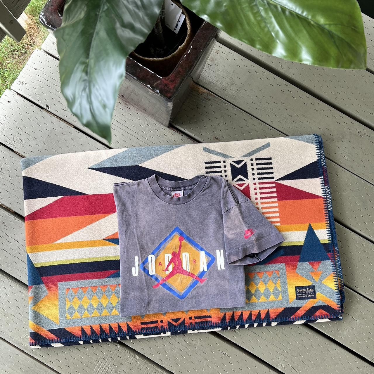 Nike × Vintage Vintage Jordan Tee Size US XS / EU 42 / 0 - 1 Thumbnail