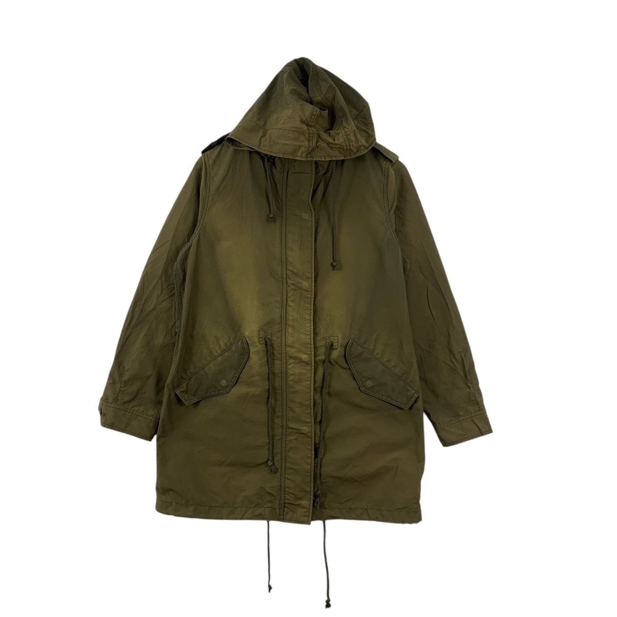 Muji MUJI LABO JAPAN Natural Sun Faded Design Parka Jacket Trench Size M / US 6-8 / IT 42-44 - 1 Thumbnail