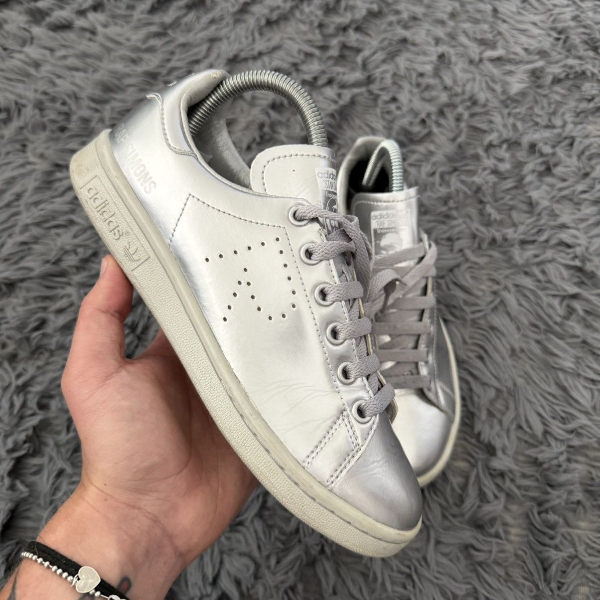 Adidas × Raf Simons Raf simon x adidas stan smith silver Size US 5 / EU 37 - 1 Thumbnail