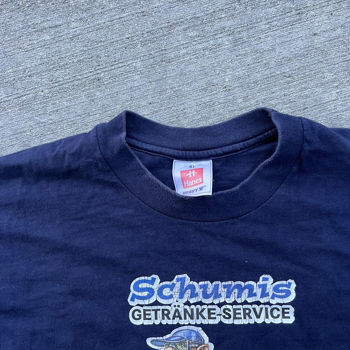 Japanese Brand × Vintage Vintage Funny Print Graphic Printed Vintage T Shirt Size US XL / EU 56 / 4 - 5 Thumbnail