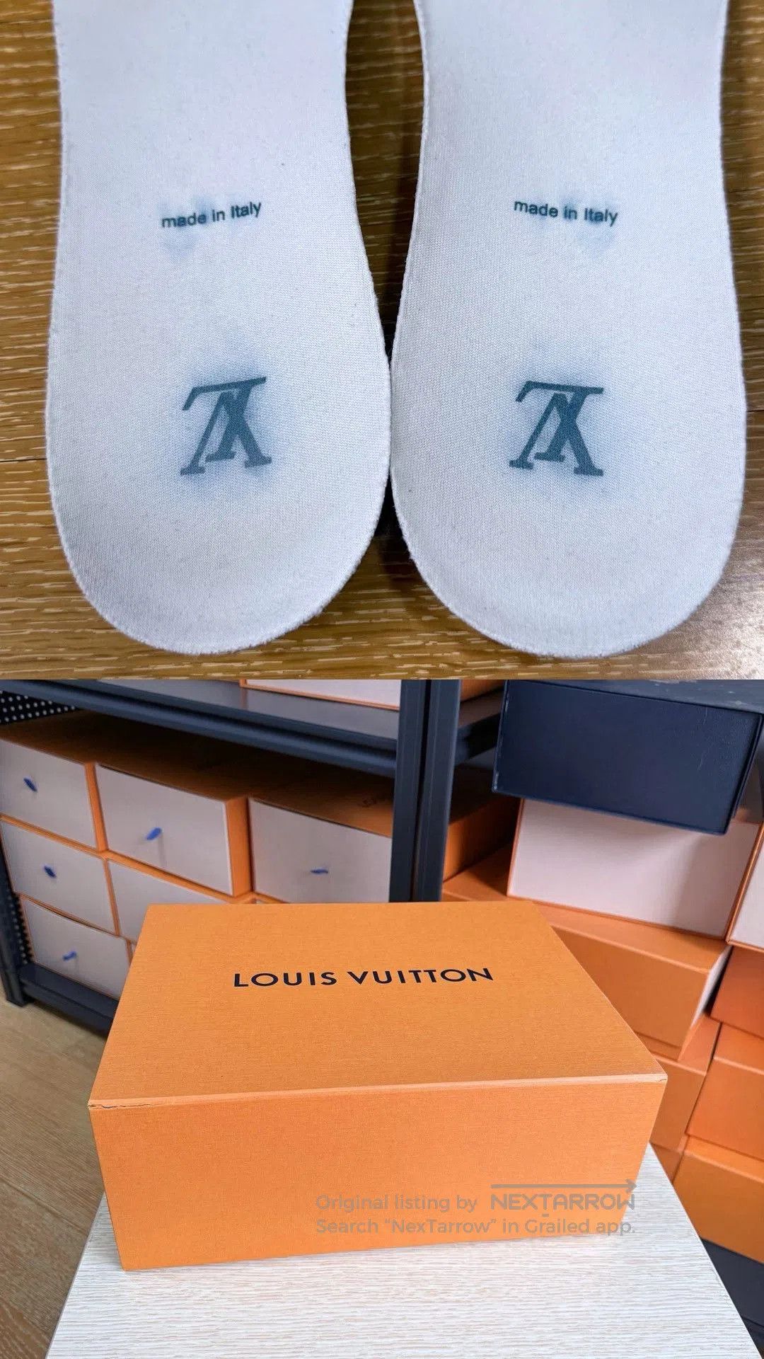 Louis Vuitton LV Trainer Blue White Denim Sneakers. Size US 11 / EU 44 - 9 Thumbnail