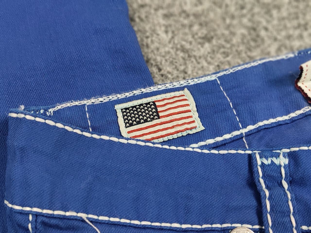 True Religion True Religion Geno Denim Slim Jeans Made in USA Y2K Style Size 28" / US 6 / IT 42 - 13 Thumbnail
