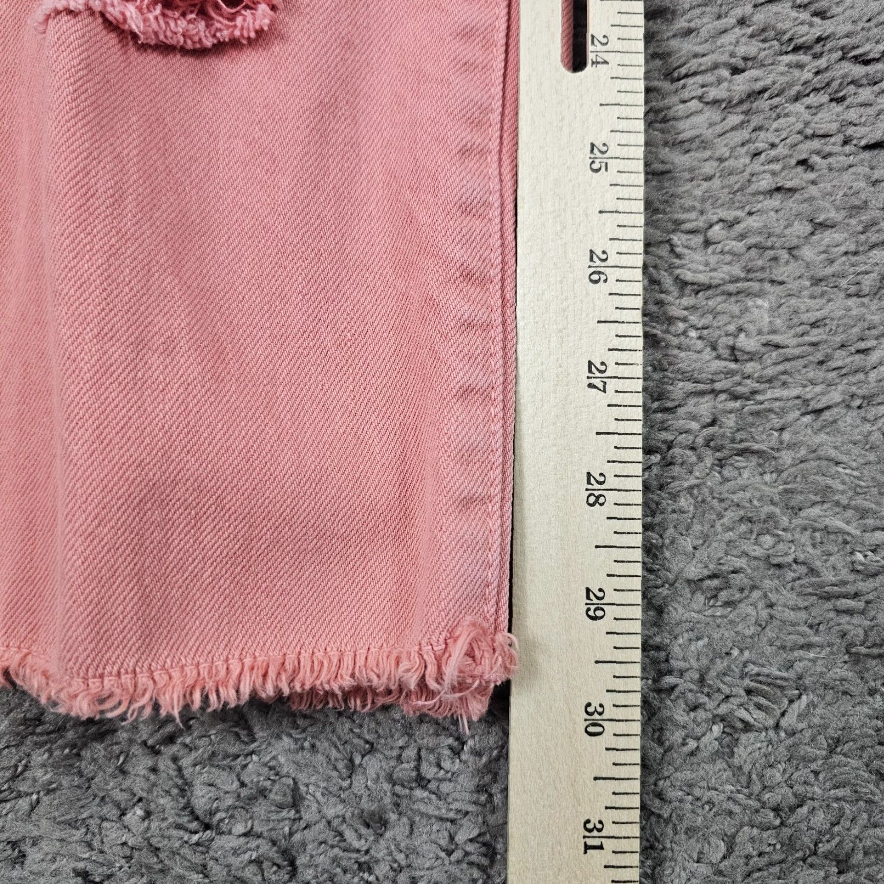 Alice + Olivia ALICE + OLIVIA Jeans Womens 28 Pink Distressed Ripped Girlfriend High Rise Denim 28x30 Size 28" / US 6 / IT 42 - 6 Thumbnail