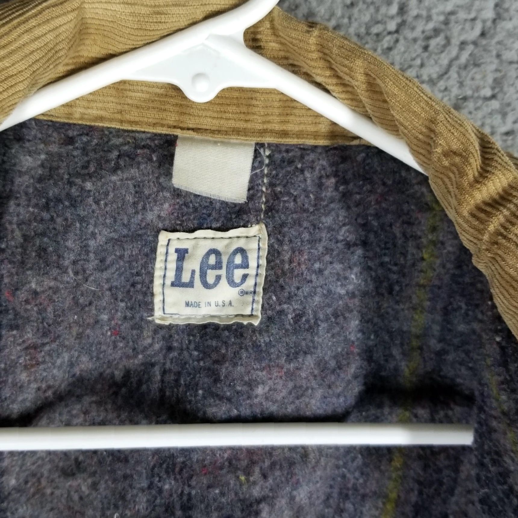 Lee VINTAGE Lee Jacket Mens XL Blue Denim Blanket Lined Chore Coat USA Sanforized Jacket/Coat Size US XL / EU 56 / 4 - 4 Thumbnail