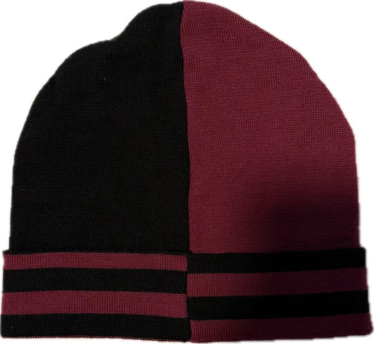 Versace Pink and Black Versace Collection Beanie Size ONE SIZE - 2 Thumbnail