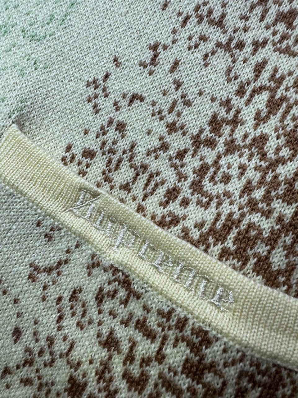 Supreme Supreme Gradient Stripe Zip-Up Cardigan Pale Yellow (SS22) Size US L / EU 52-54 / 3 - 6 Thumbnail