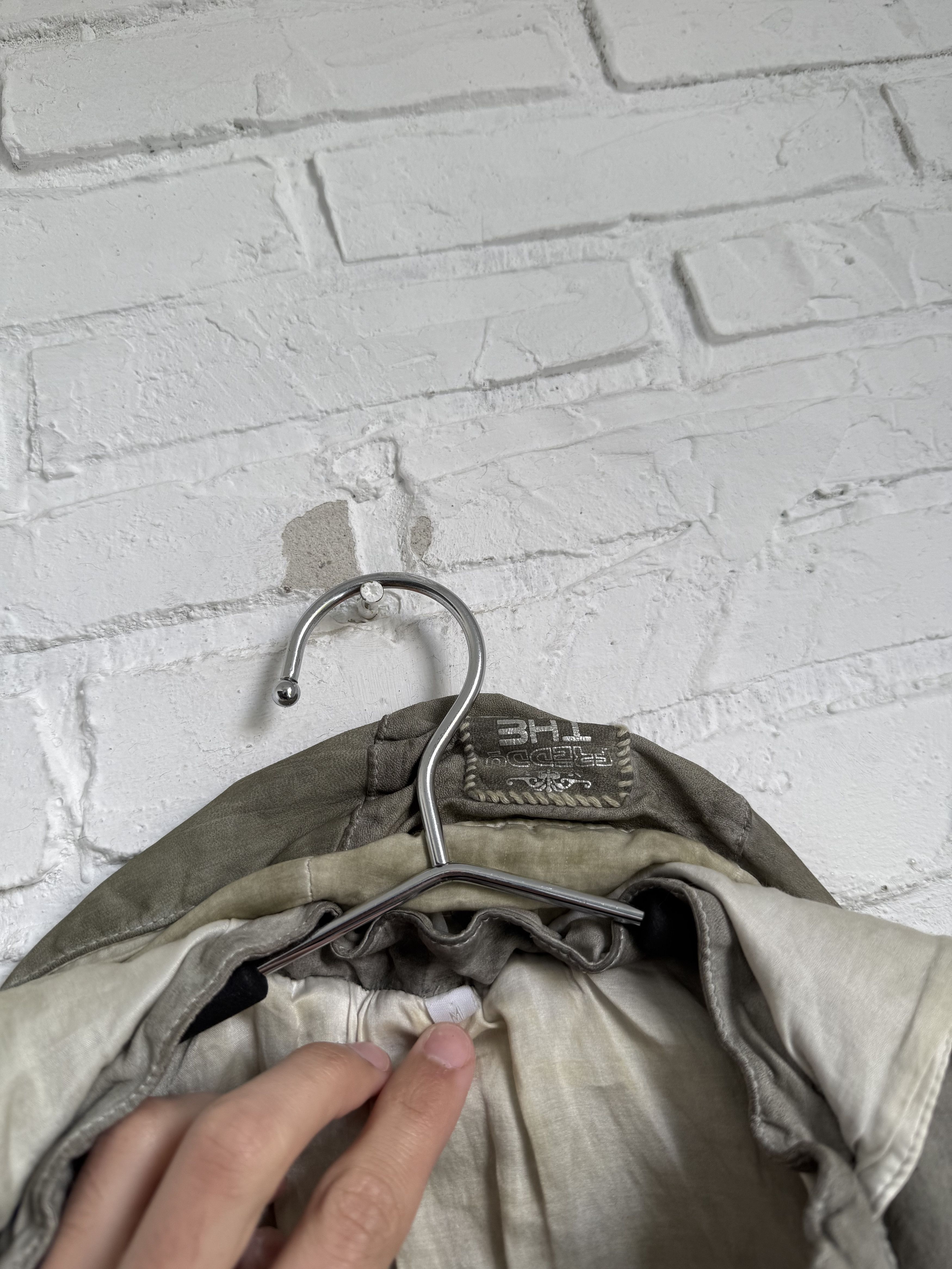Other Archive Freddy The Club Artisanal Leather Hooded Jacket Size M / US 6-8 / IT 42-44 - 4 Thumbnail