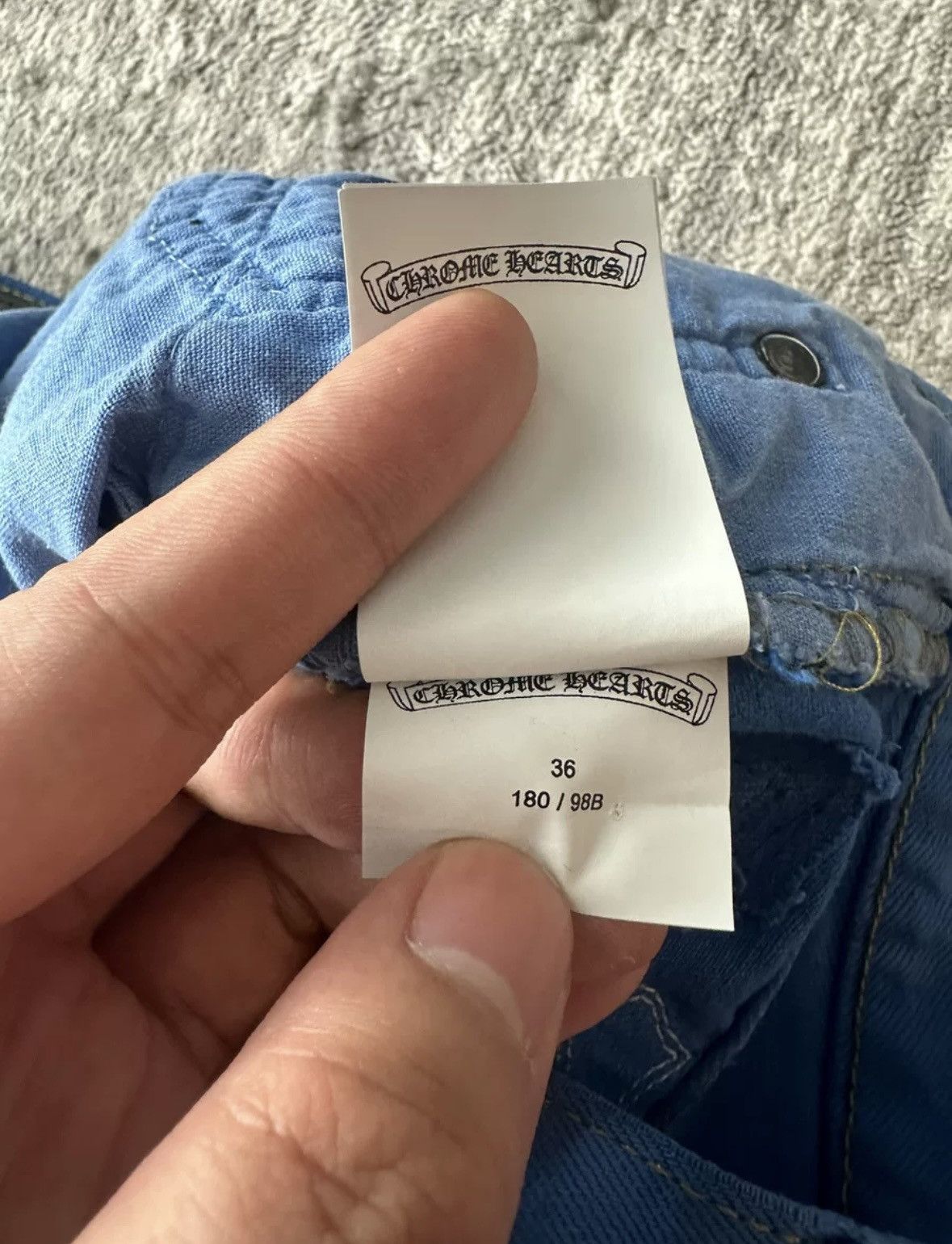 Chrome Hearts Chrome heart cargo pant Size US 36 / EU 52 - 8 Thumbnail