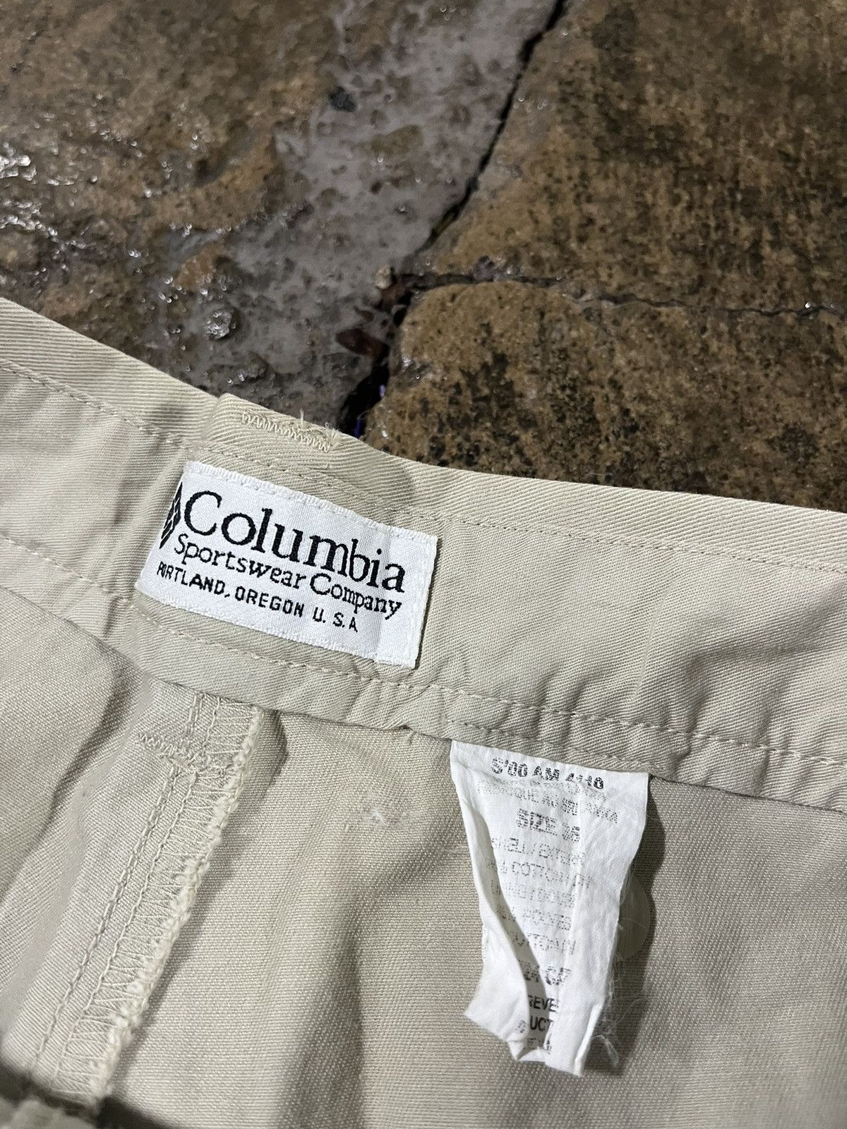 Columbia × Vintage Crazy Vintage Columbia Cargo Shorts Baggy Utility Gorp NWT Size US 36 / EU 52 - 7 Thumbnail