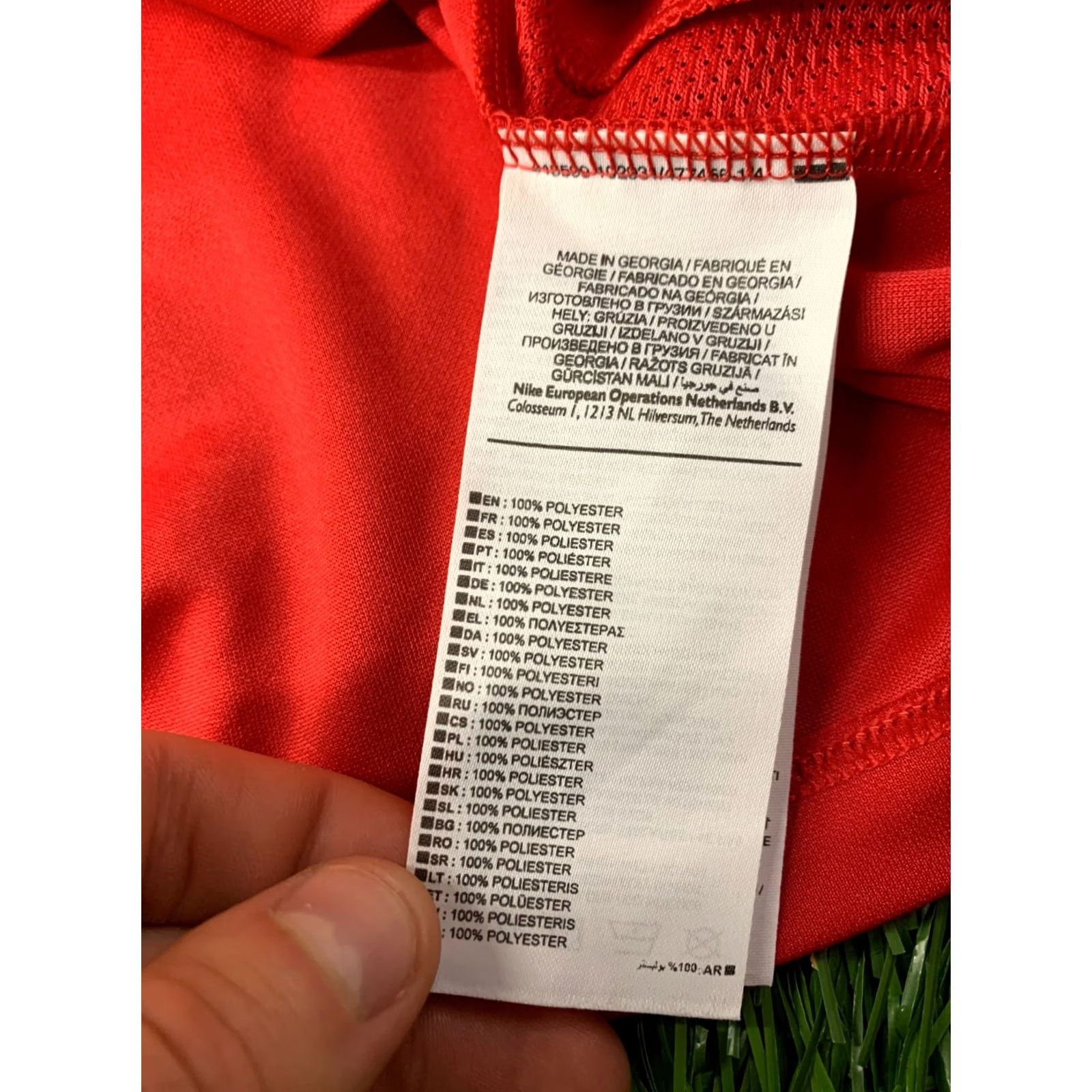 Nike Nike Dri-FIT Park Soccer Shirt Womens L Red Size L / US 10 / IT 46 - 5 Thumbnail