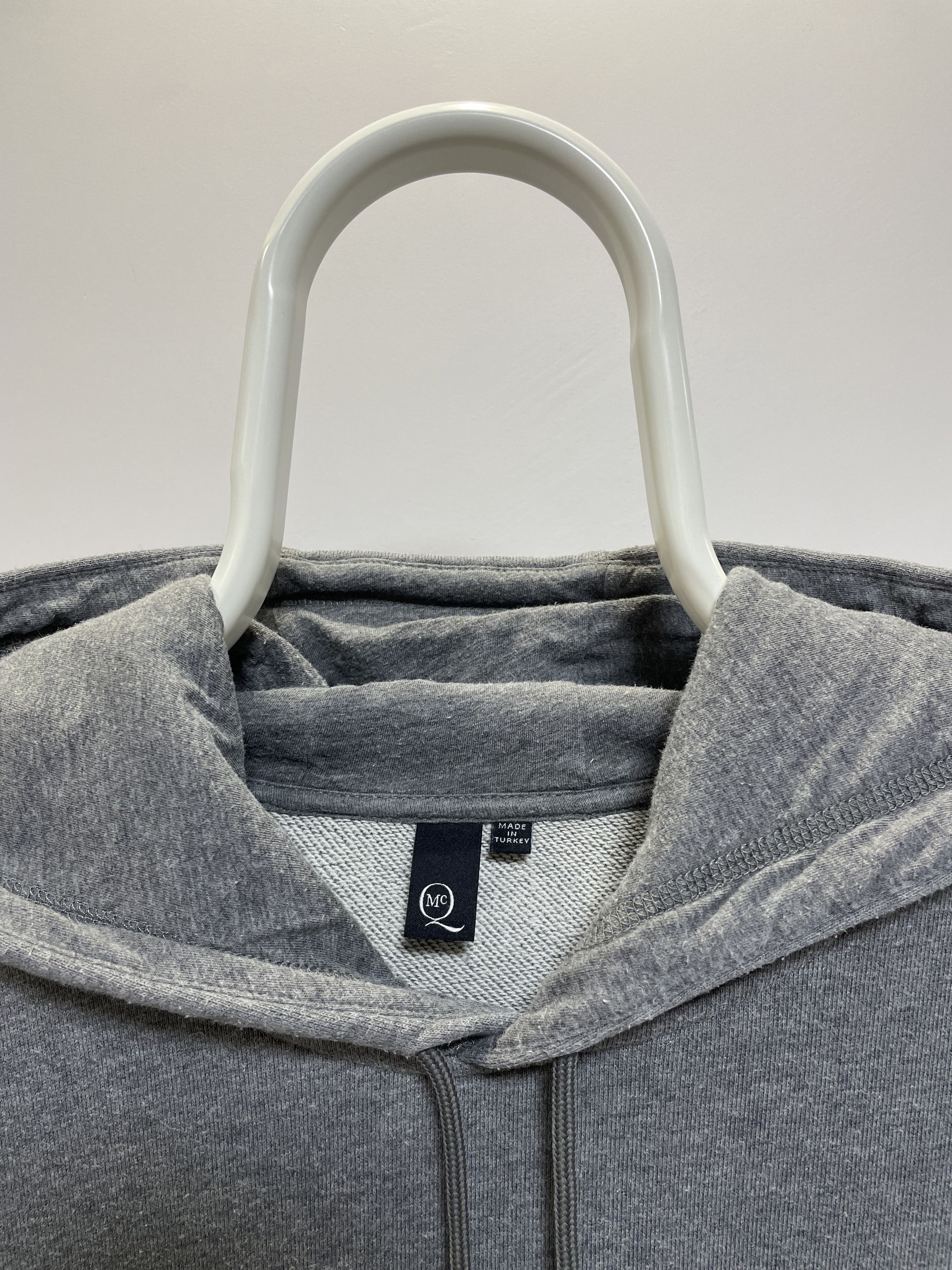 McQ Alexander McQueen MCQ Alexander McQueen Hoodie Big Logo Hoody Sweat Gray Men's Size US M / EU 48-50 / 2 - 6 Thumbnail