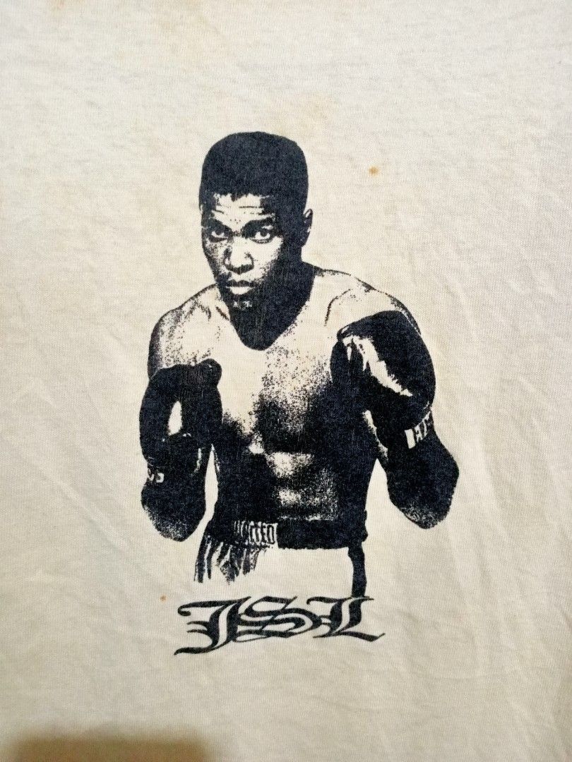 Vintage Vintage muhammad ali jsl streetwear shirt Size US M / EU 48-50 / 2 - 2 Thumbnail