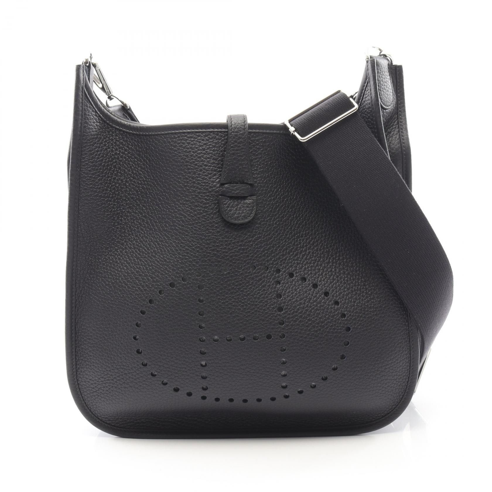 Hermes Hermes Hermes Evelyne3 PM Calfskin Shoulder Bag Leather Shoulder Bag K DUTY FREE for USA Size ONE SIZE - 1 Thumbnail