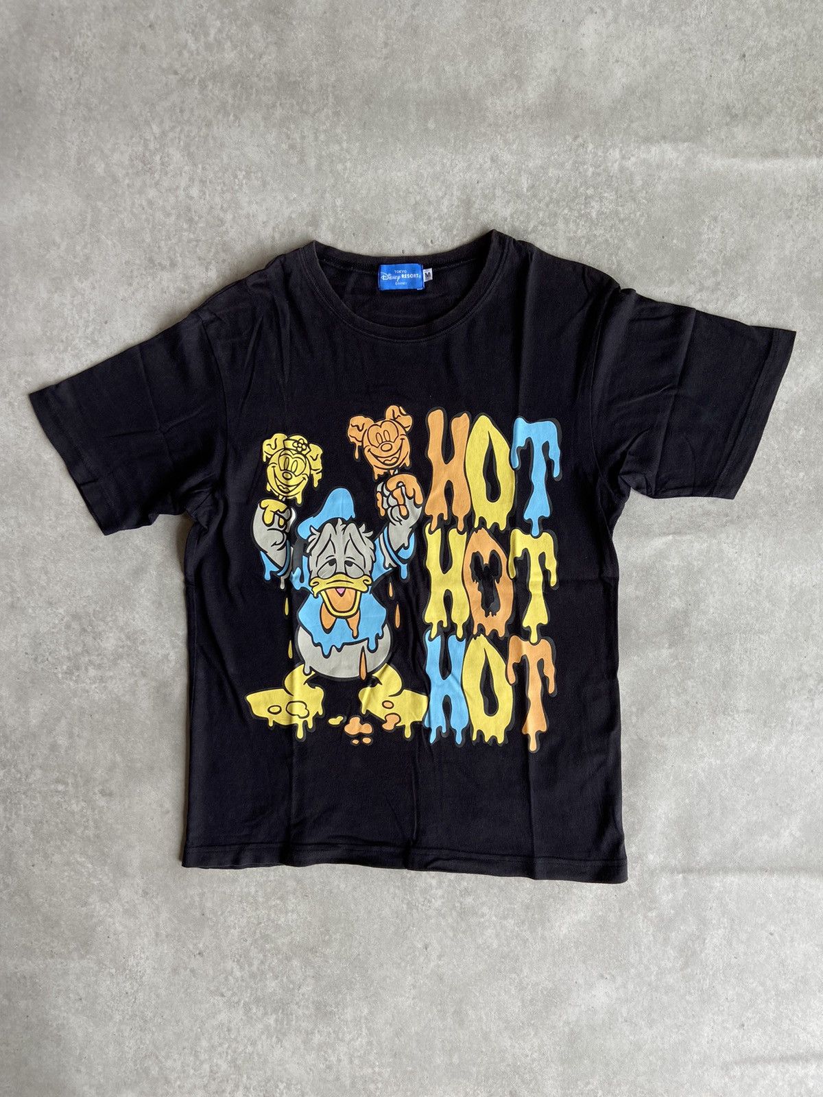 Disney × If Six Was Nine × Vintage Donald Duck Hot Hot Hot Tshirt Size US M / EU 48-50 / 2 - 1 Thumbnail