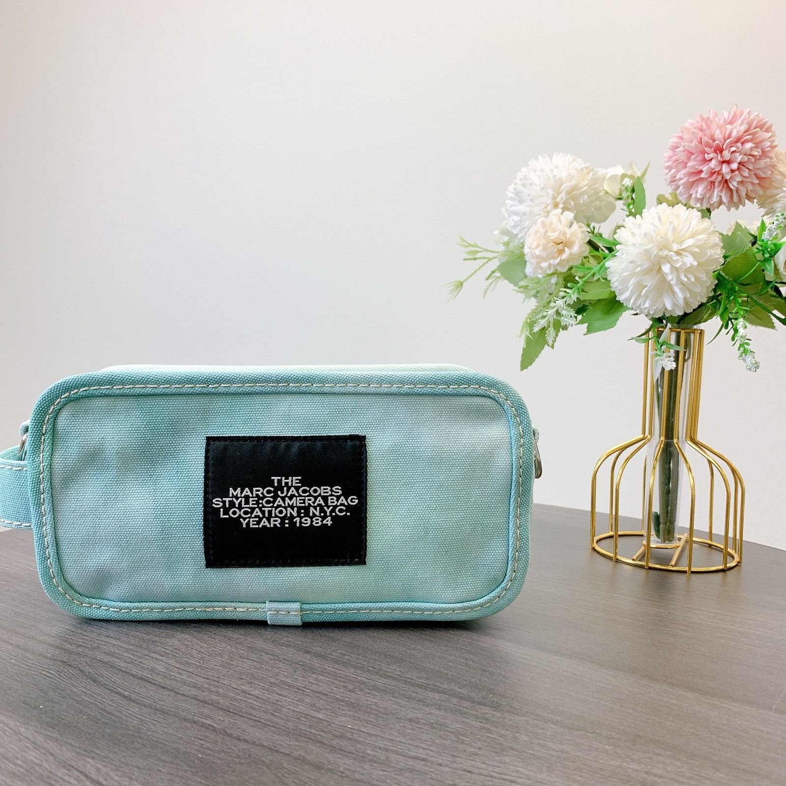 Marc Jacobs Marc Jacobs HII9MO2PF2I Blue Canvas Crossbody Bag Size ONE SIZE - 3 Thumbnail