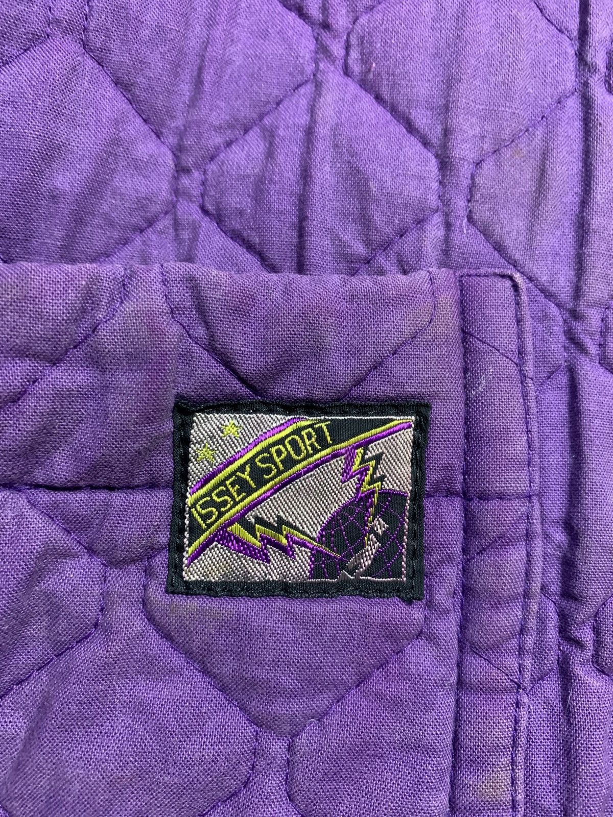 Issey Miyake 🔥VTG 80S ISSEY SPORTS COTTON QUILTED JACKET Size M / US 6-8 / IT 42-44 - 8 Thumbnail