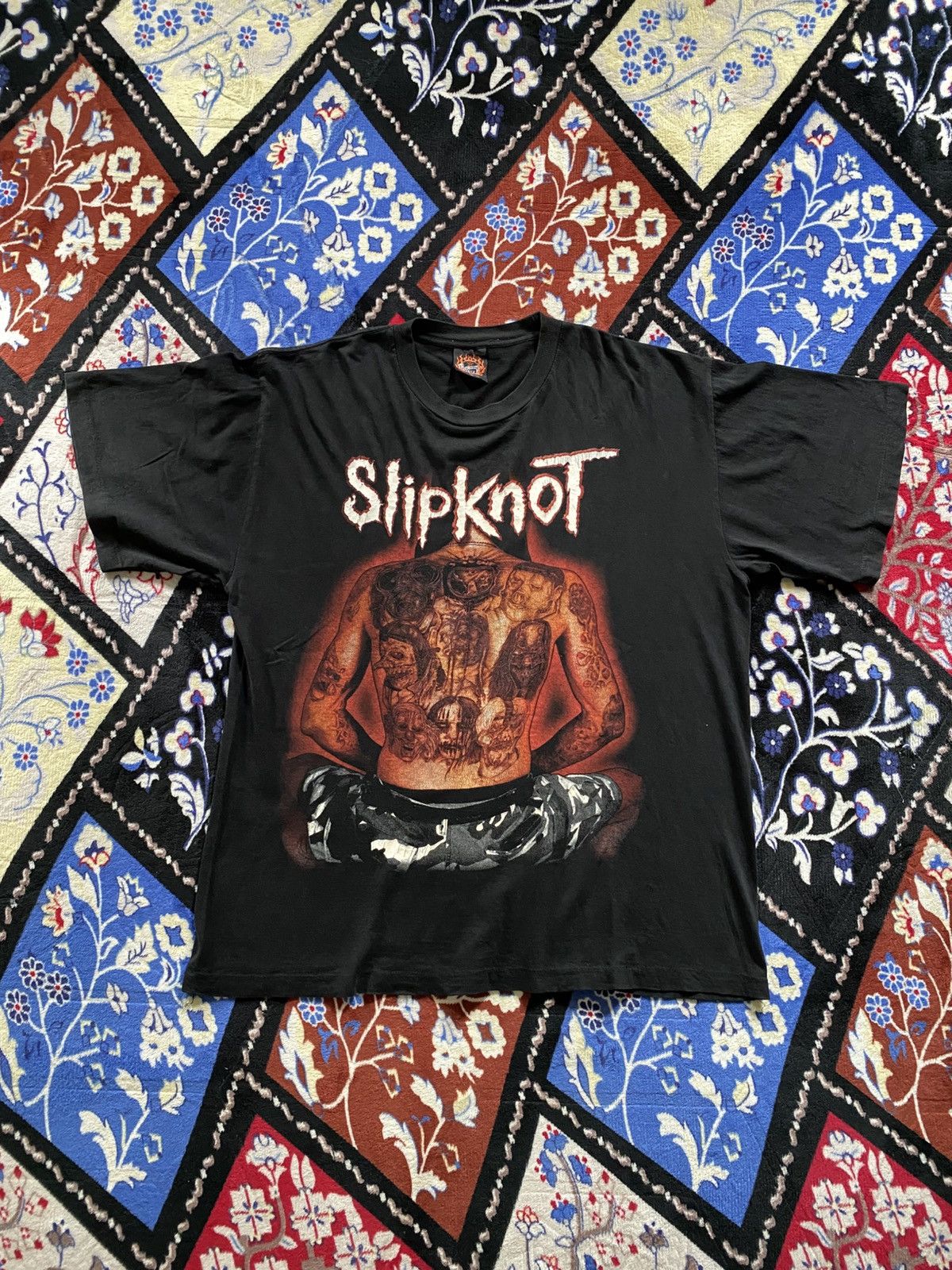 Band Tees Vintage 90s Slipknot Tshirt Size US XL / EU 56 / 4 - 1 Thumbnail