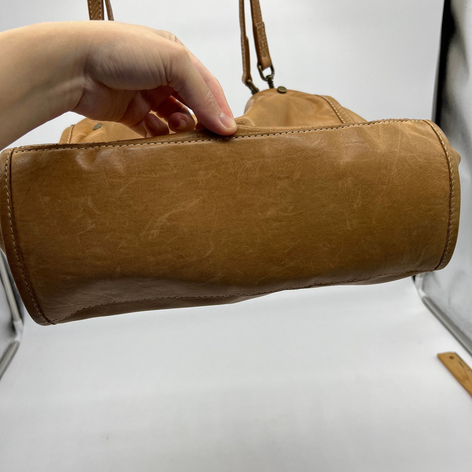 Other American Leather Co Womens Brown Leather Purse Size ONE SIZE - 20 Thumbnail