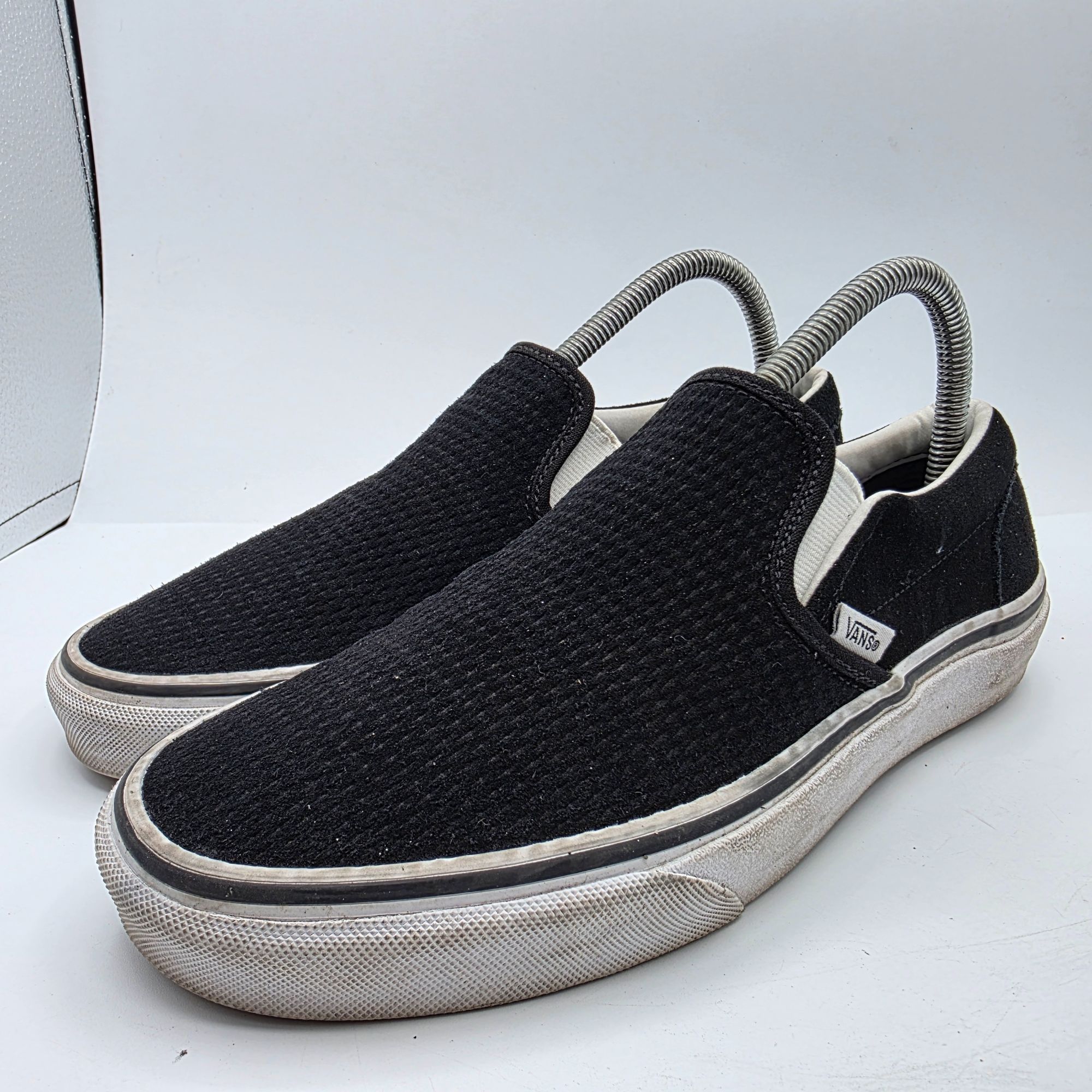 Vans Vans Classic Slip On Embossed Womens Size 8.5 Black Casual S Size US 8.5 / IT 38.5 - 4 Thumbnail