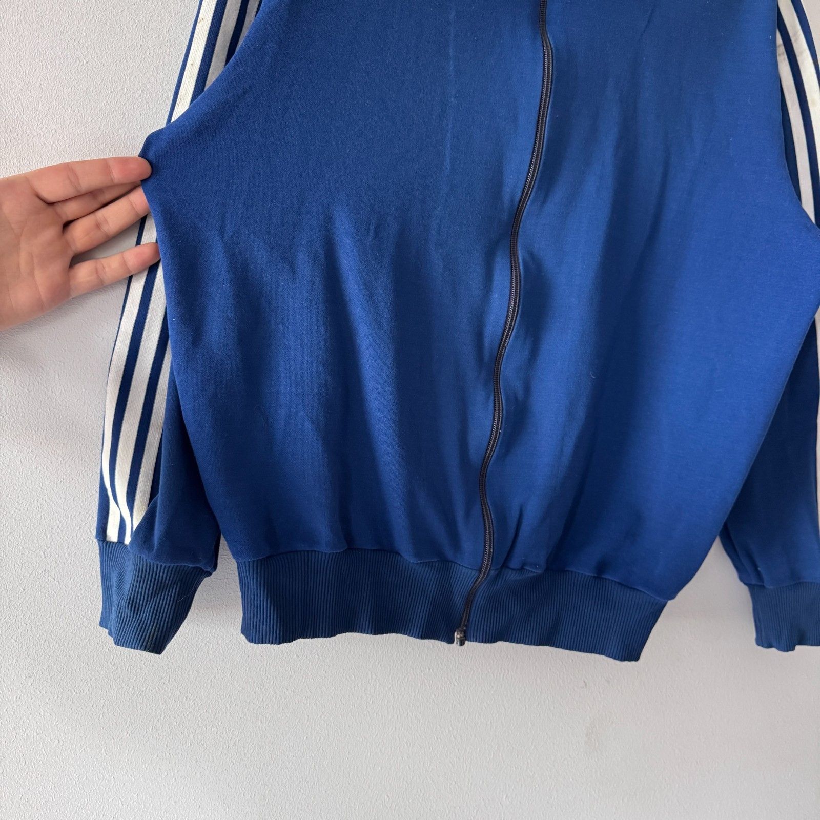 Adidas 70s Adidas Vintage Track Zip Jacket West Germany Y2K Size US L / EU 52-54 / 3 - 3 Thumbnail