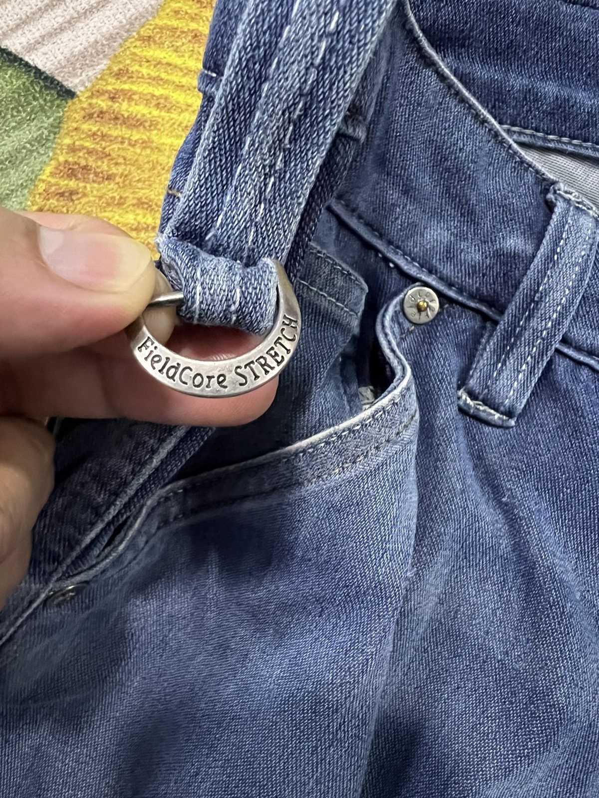 Japanese Brand FIELDCORE BIKERS PANTS🔥 Size US 33 - 9 Thumbnail