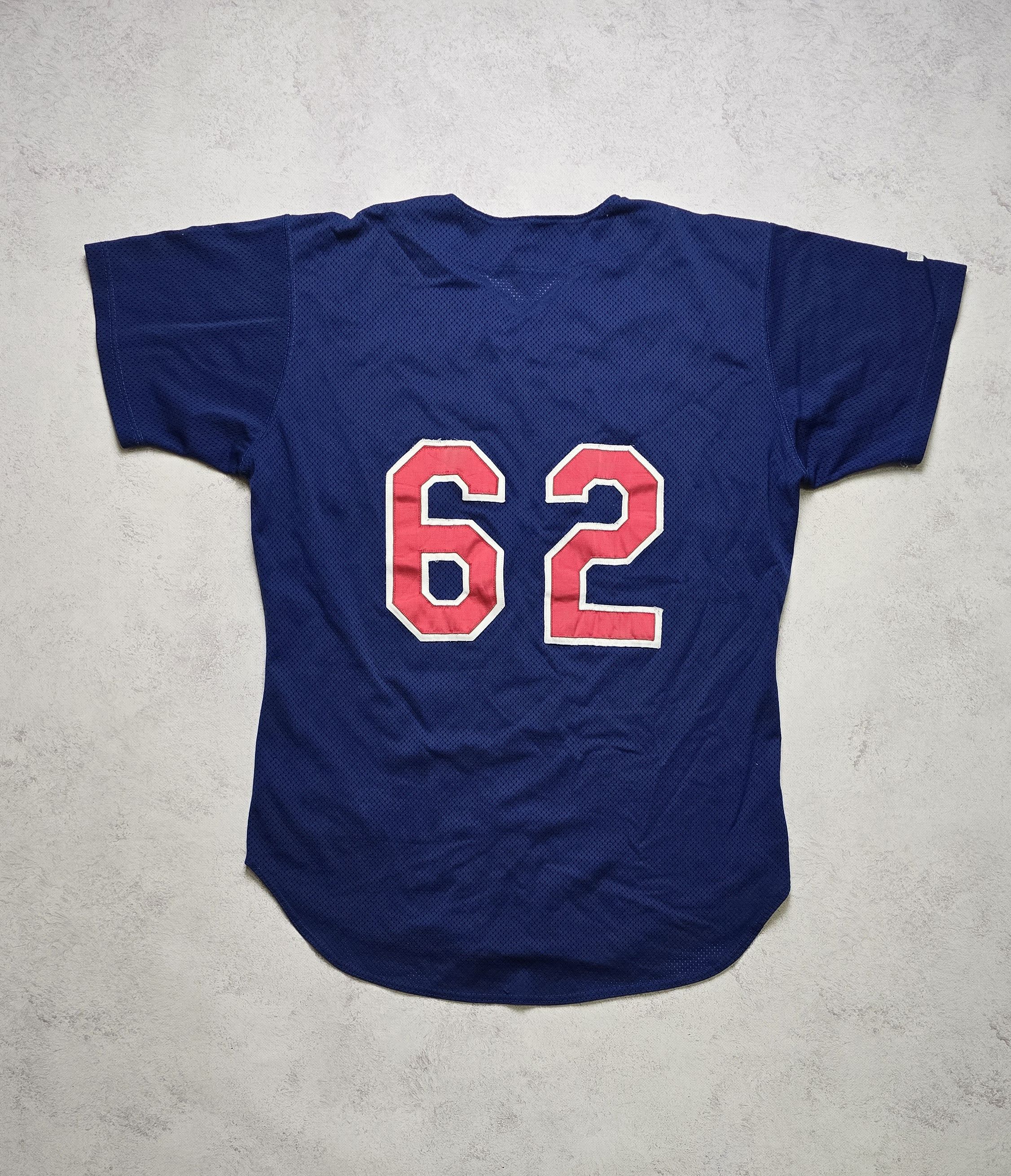 Russell Athletic Texas Rangers Team Issued BP Jersey #62 Men’s L 44 1990s USA Size US L / EU 52-54 / 3 - 3 Thumbnail