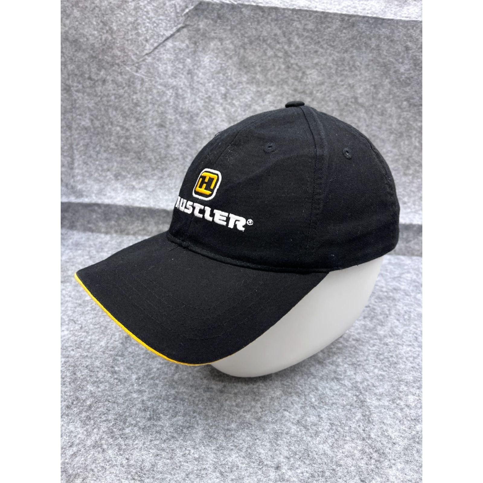 Equipment Hustler Outdoor Equipment Baseball Cap Adjustable Lightweight Cotton Black One Size Mens Size ONE SIZE - 4 Thumbnail