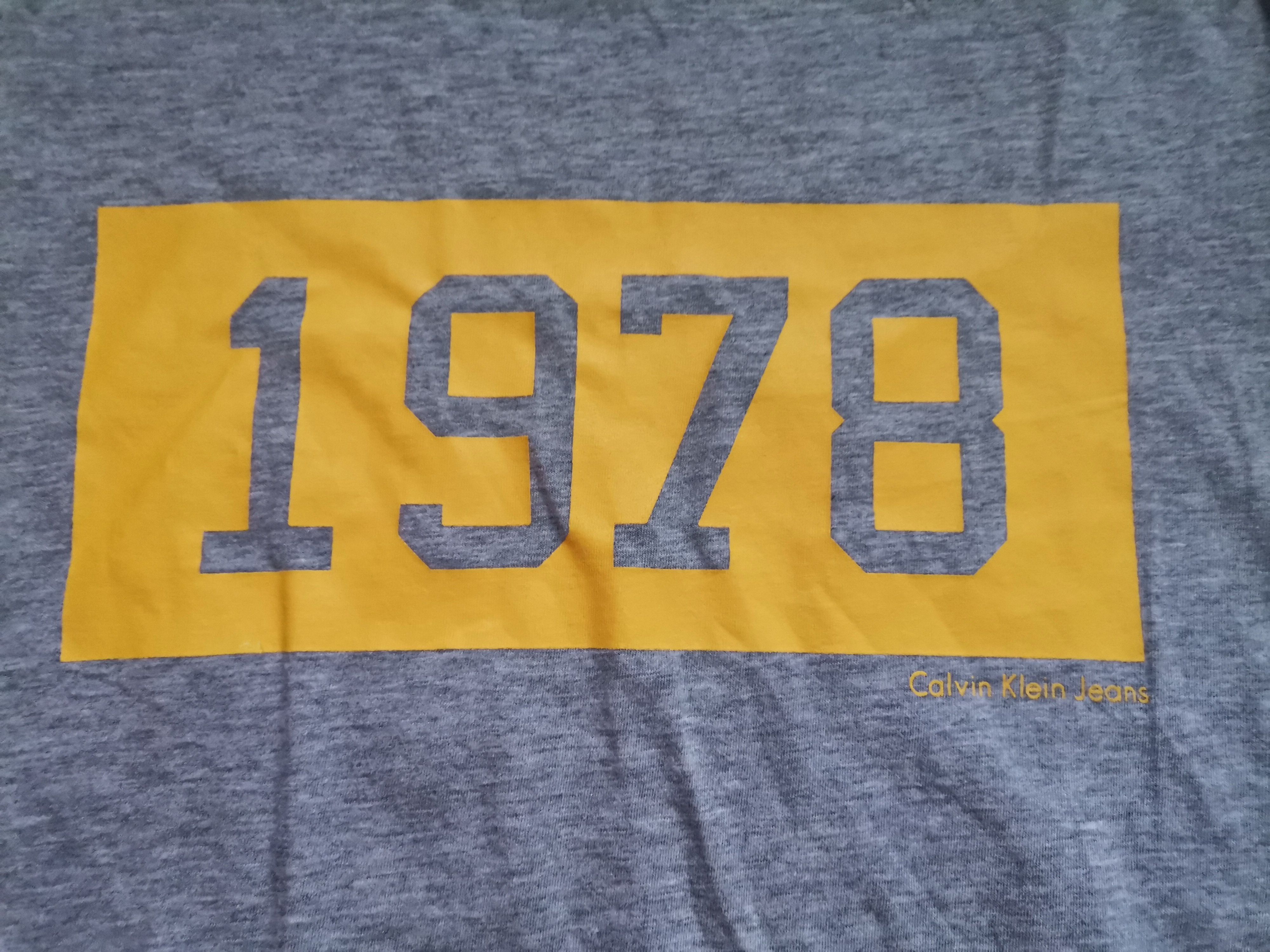Calvin Klein Calvin Klein Jeans 1978 Tee Size US S / EU 44-46 / 1 - 2 Thumbnail