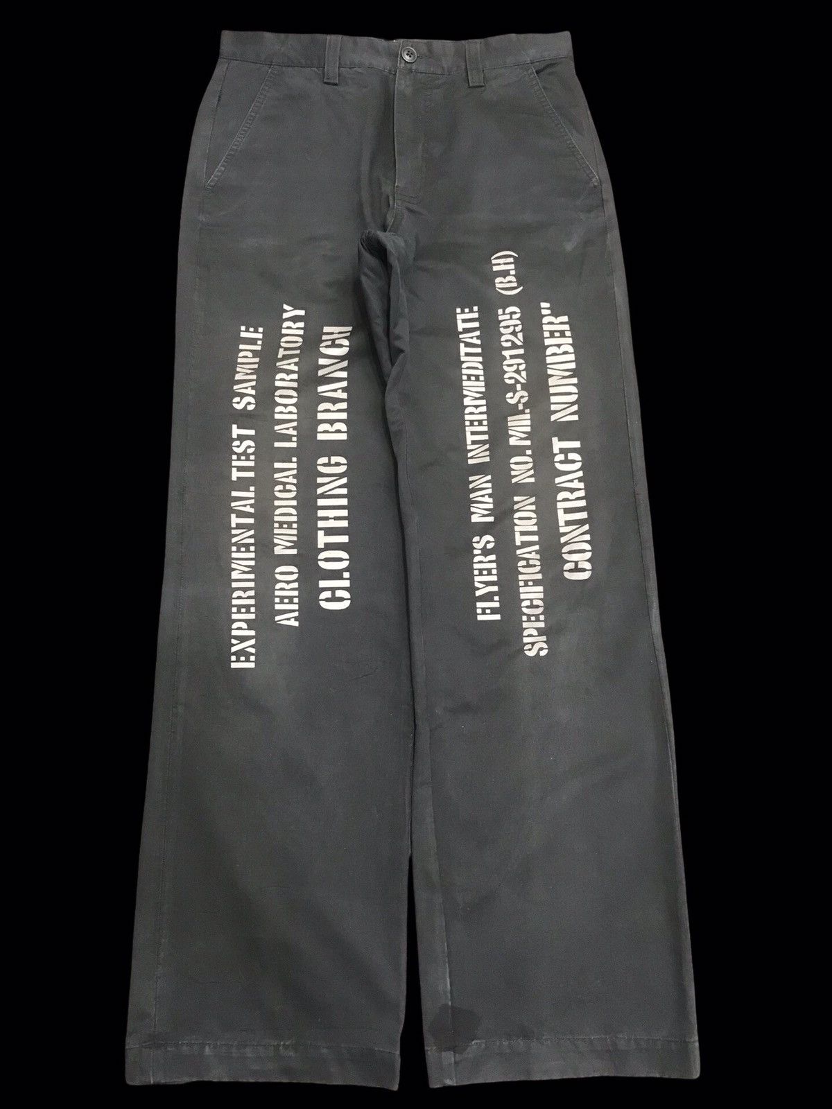 Japanese Brand 💥BAGGY💥291295 Japan Stylish Print Rappers Pant F107 Size US 31 - 1 Thumbnail