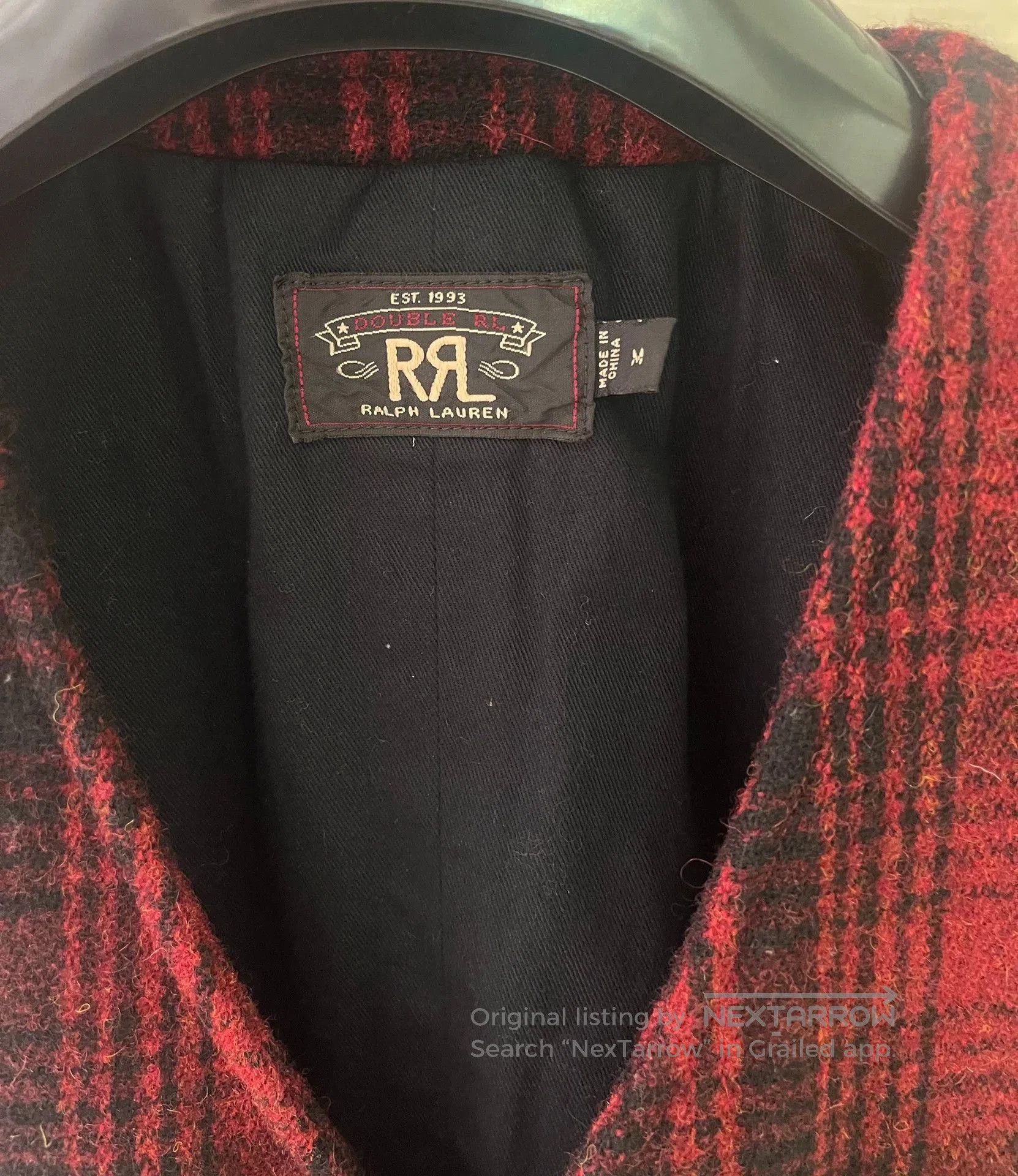 RRL Ralph Lauren RRL Limited Edition Buffalo Plaid Vest. Size US M / EU 48-50 / 2 - 6 Thumbnail