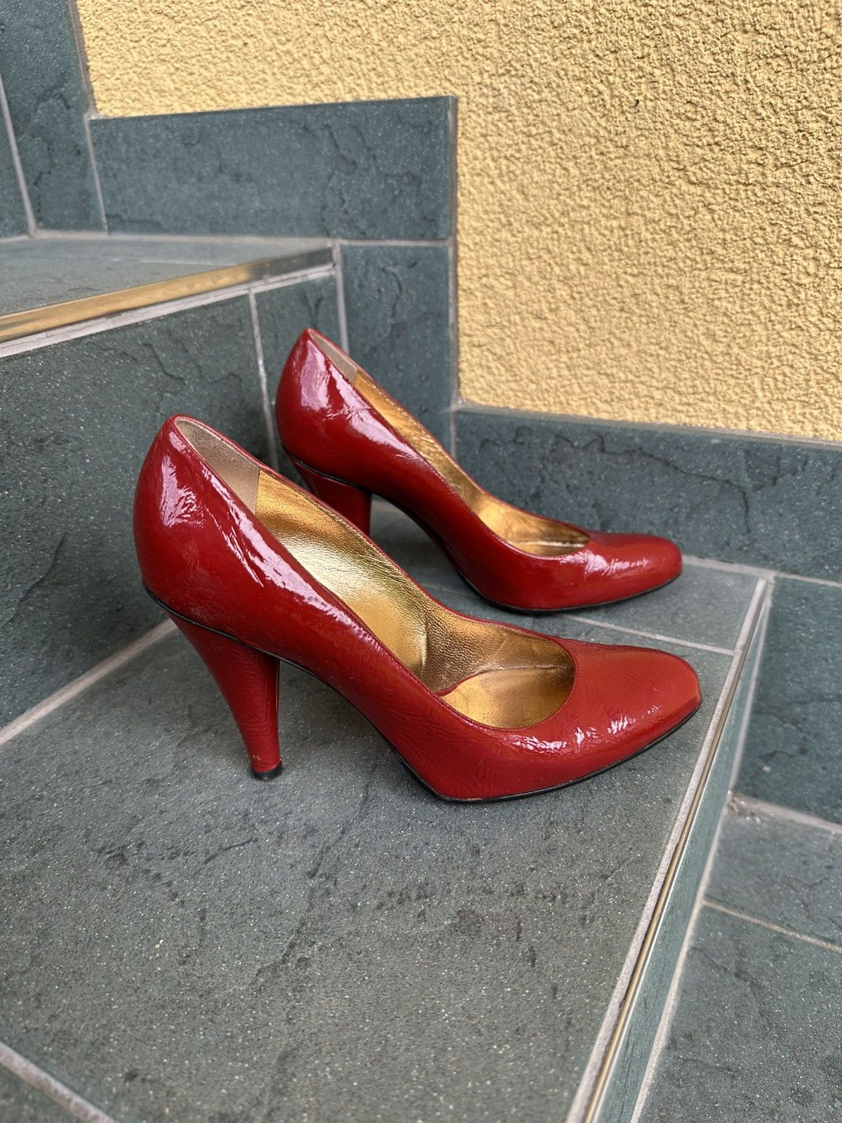 Dolce & Gabbana Dolce Gabbana Vintage Heels Luxury Shoes DG 36 Made In Italy Size US 6 / IT 36 - 6 Thumbnail