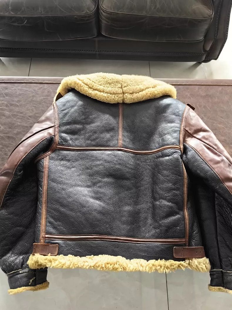 the real mccoys B3 One-piece Flight Leather Jacket