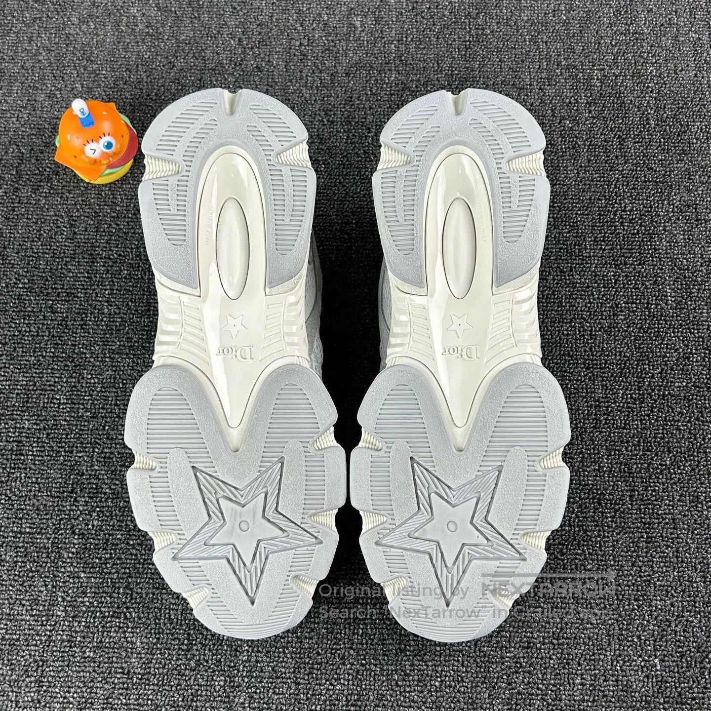 Dior Dior Chrono Gray White Sneakers. Size US 8 / EU 41 - 6 Thumbnail