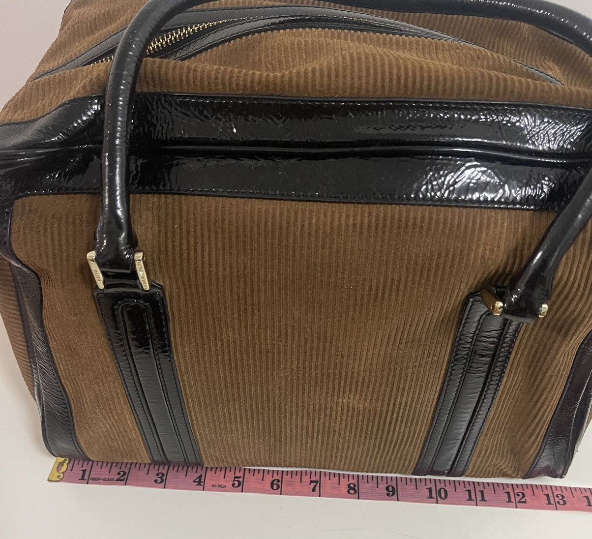 Anya Hindmarch ANYA HONDMARCH CORDUROY LEATHER BAG Size ONE SIZE - 4 Thumbnail