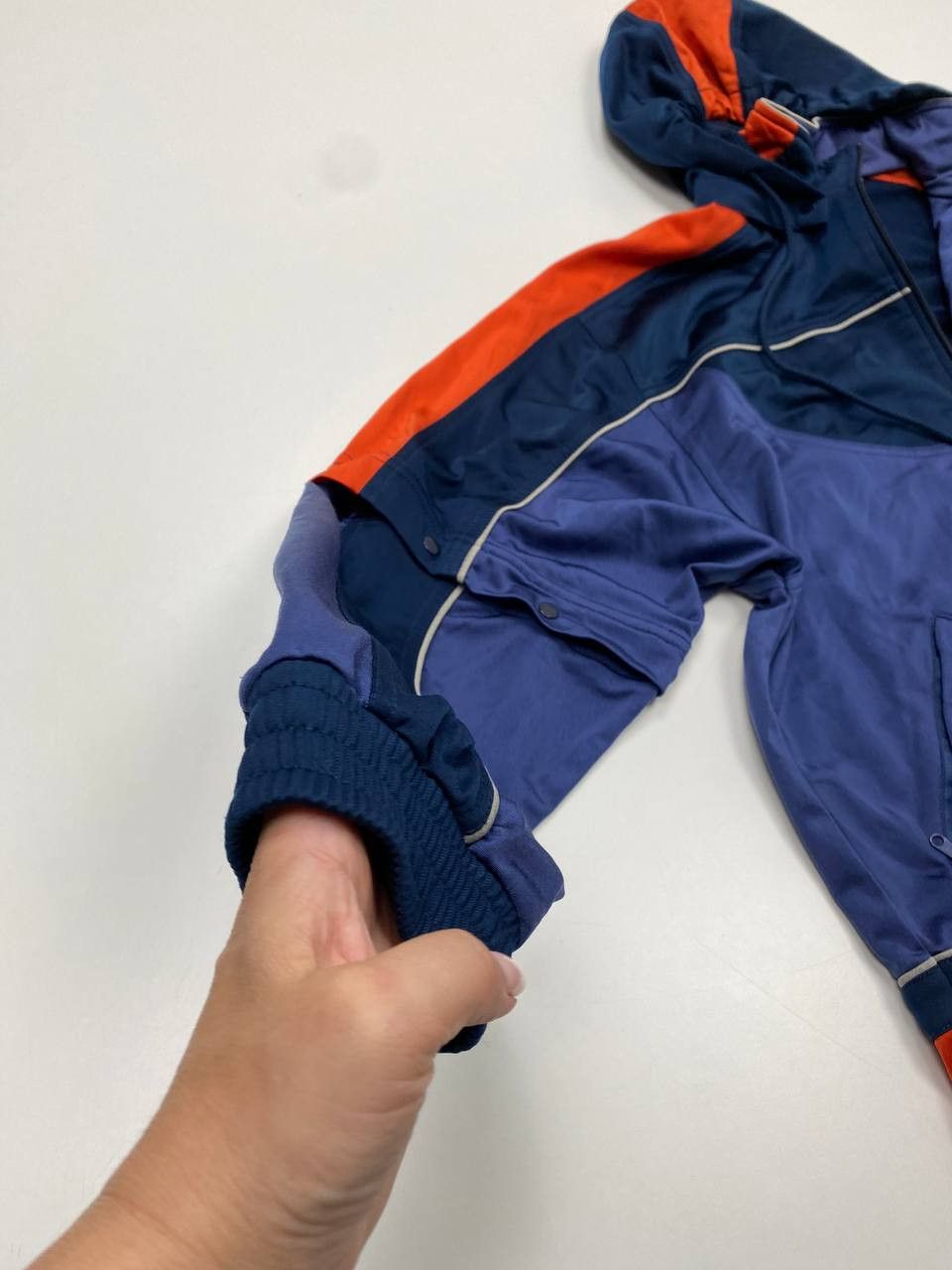 Lotto Sport Lotto Men’s Blue-Orange L Vintage Sports Jacket 90s Italy Size US L / EU 52-54 / 3 - 9 Thumbnail