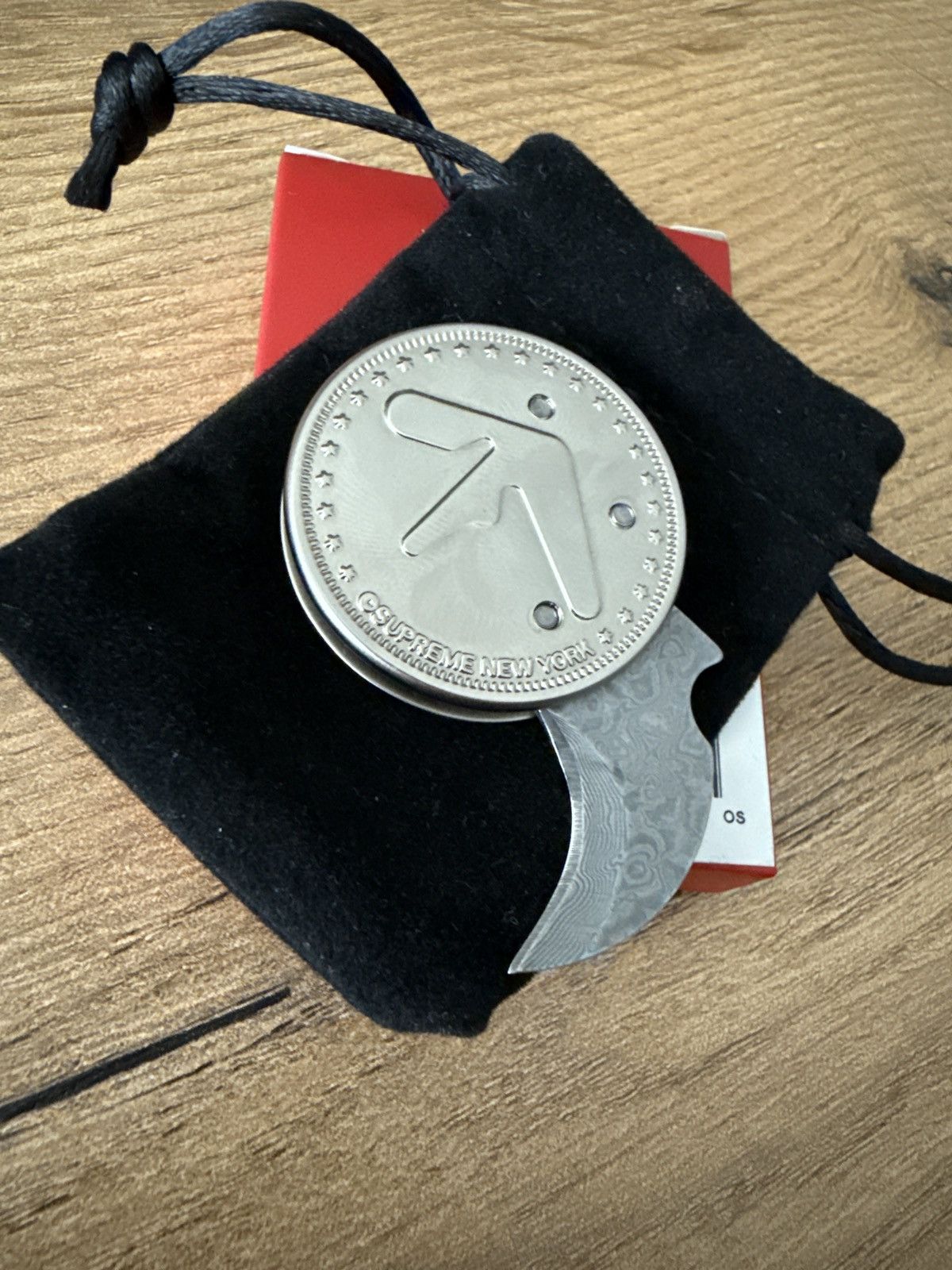 Supreme/Aphex Twin Mantis Coin Knife