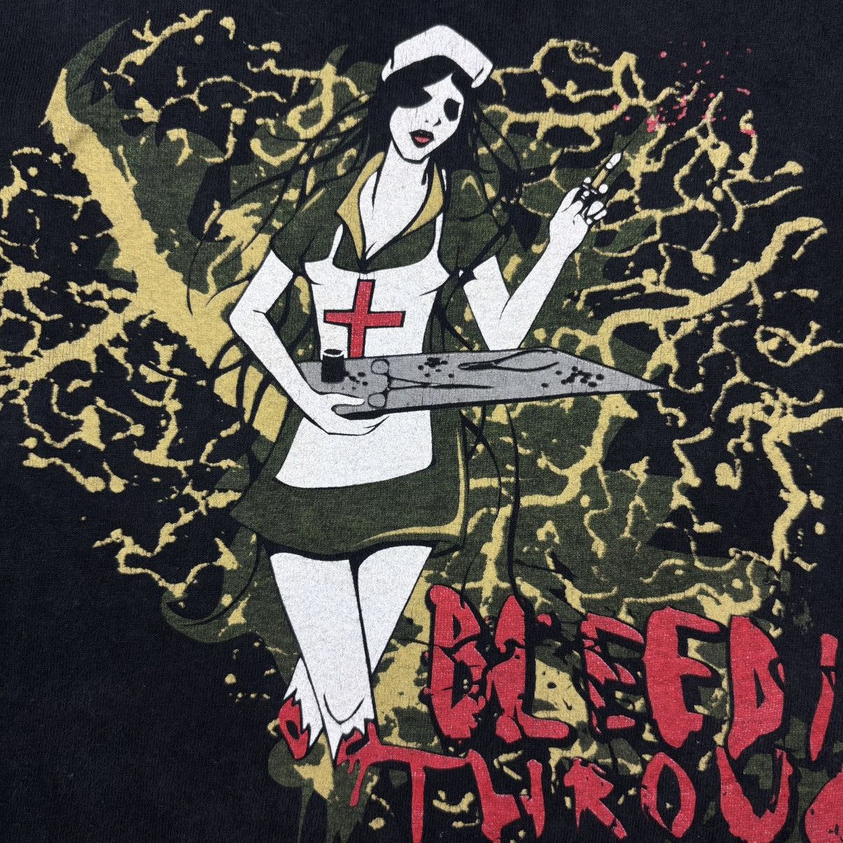 Band Tees Vintage Bleeding Through - Zombie nurse Early 00’s Size US L / EU 52-54 / 3 - 4 Thumbnail