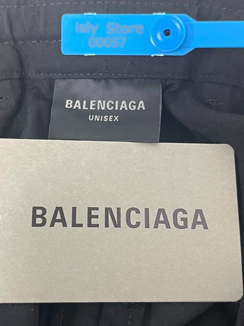 Balenciaga Balenciaga size S Solid high-waisted slacks with loose lace Size US 27 - 5 Thumbnail