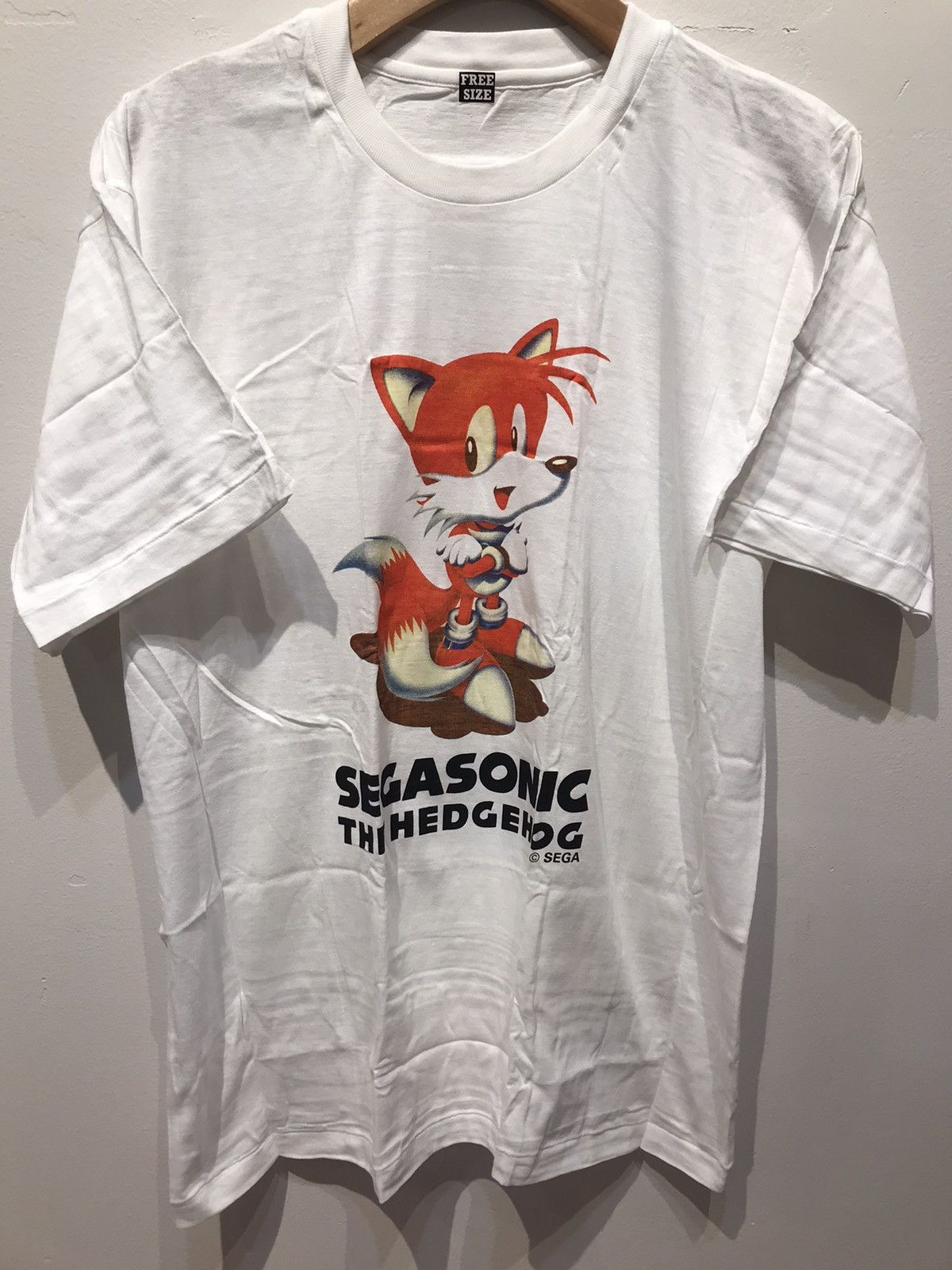 Anime 1994 deadstock single stitch tails sonic sega video game Size US L / EU 52-54 / 3 - 1 Thumbnail
