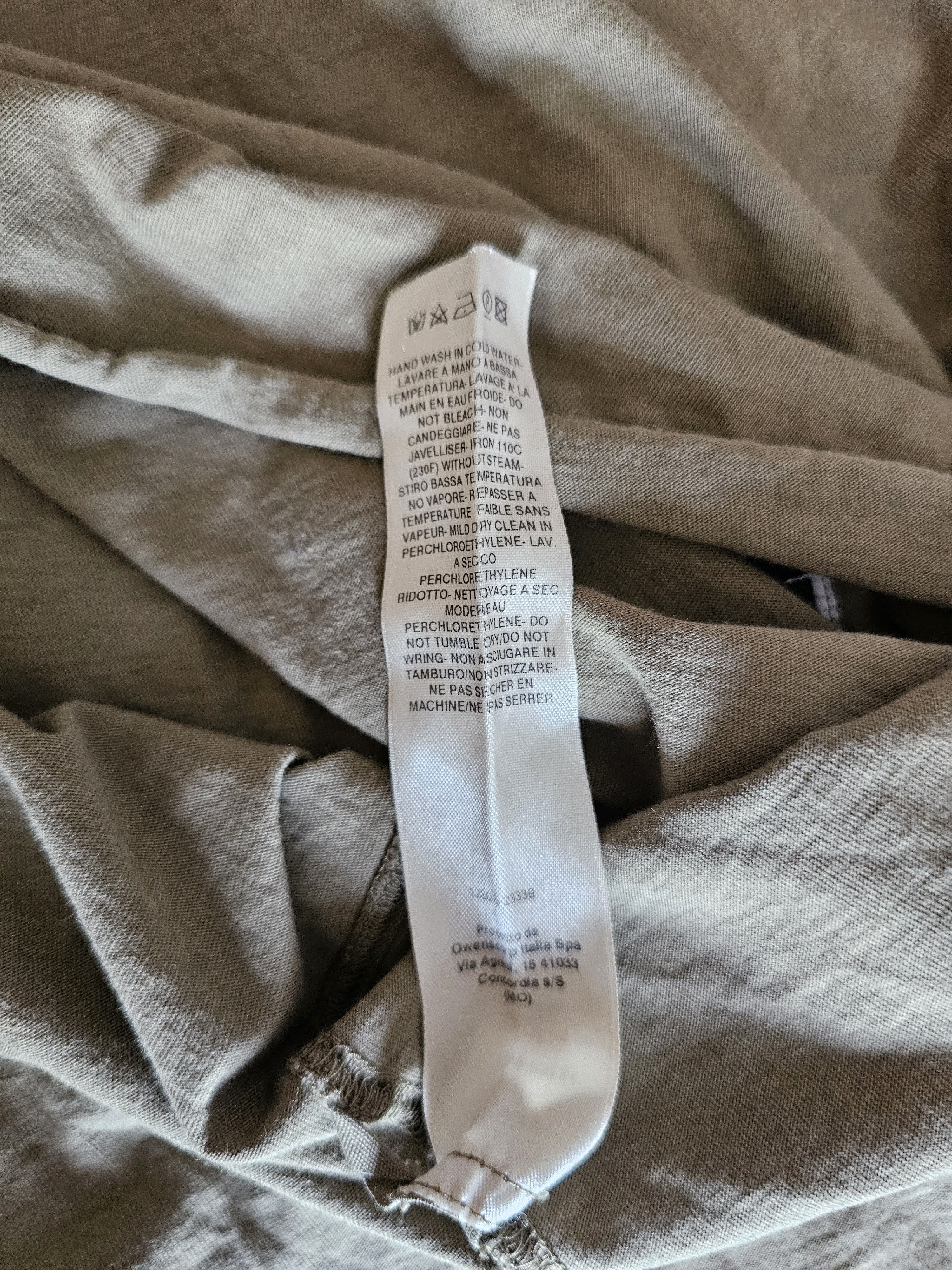 Rick Owens RICK OWENS Men's Long Oversized T-Shirt One size Size US XL / EU 56 / 4 - 7 Thumbnail